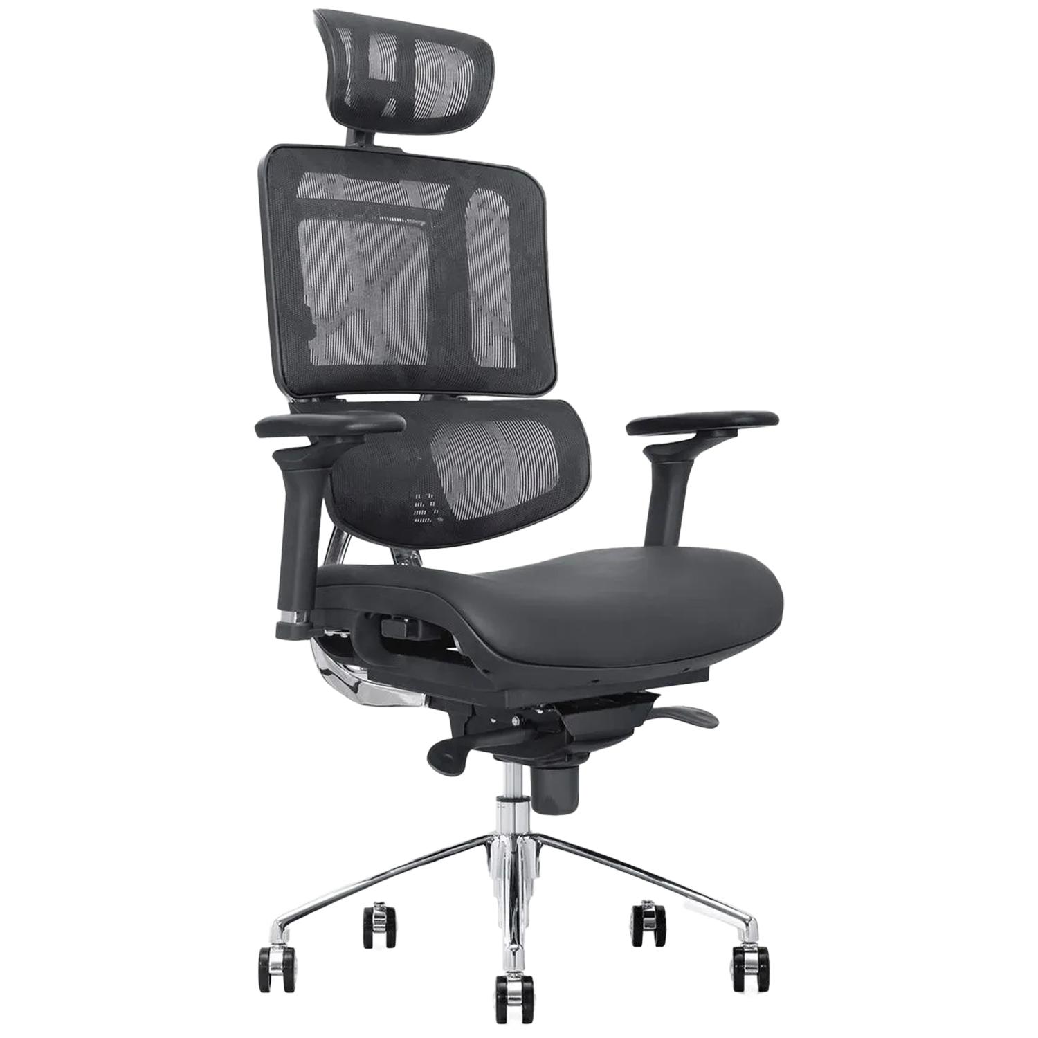 SILLA ERGONÓMICA MADRID PREMIUM 7D NEGRO OFIDEAS - 1