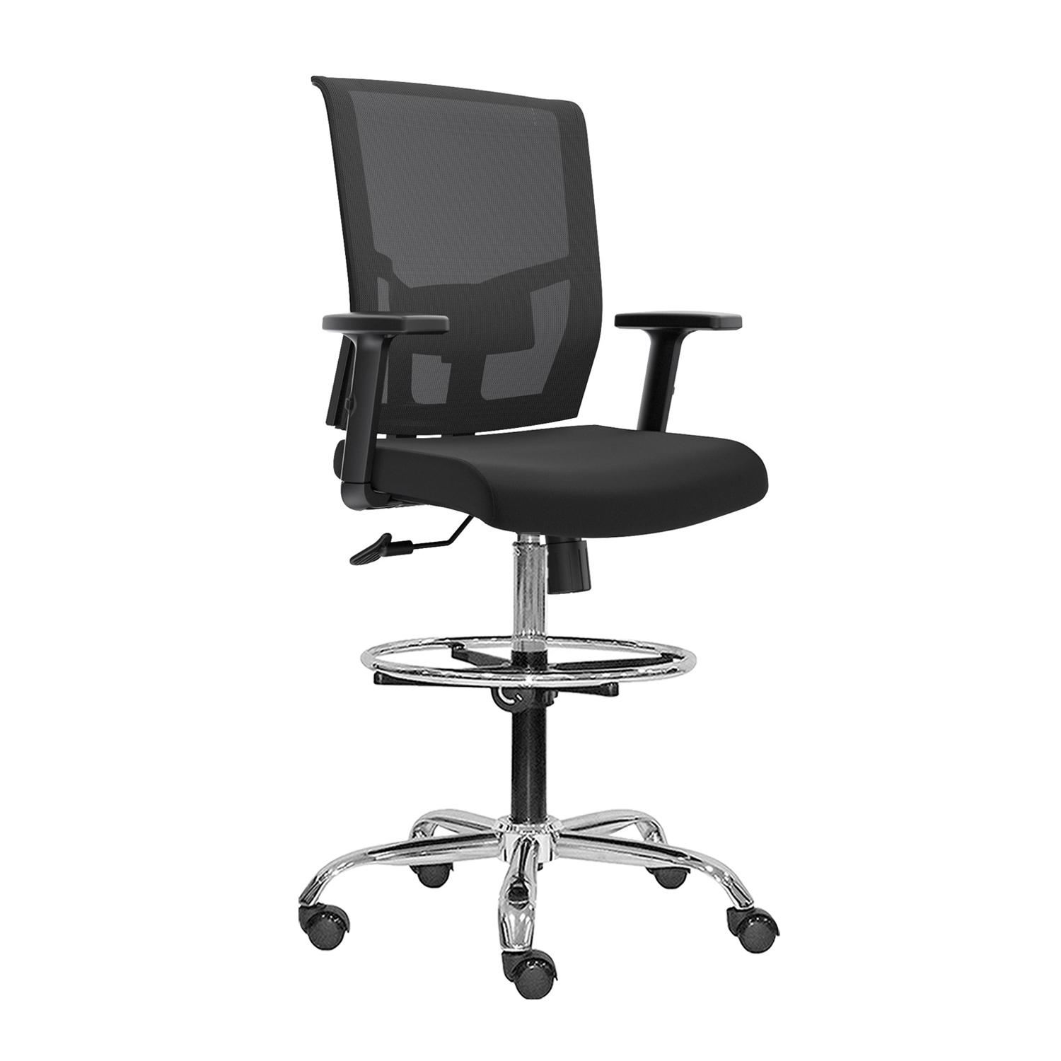 SILLA DELPHI I CAJERO ERGONÓMICA BC AC NEGRO OFIDEAS - 1