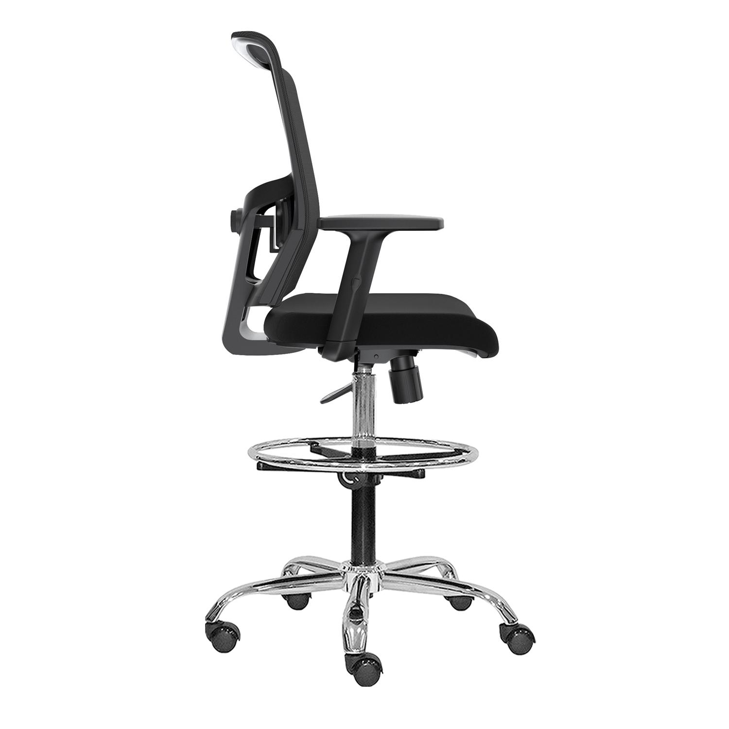 SILLA DELPHI I CAJERO ERGONÓMICA BC AC NEGRO OFIDEAS - 2