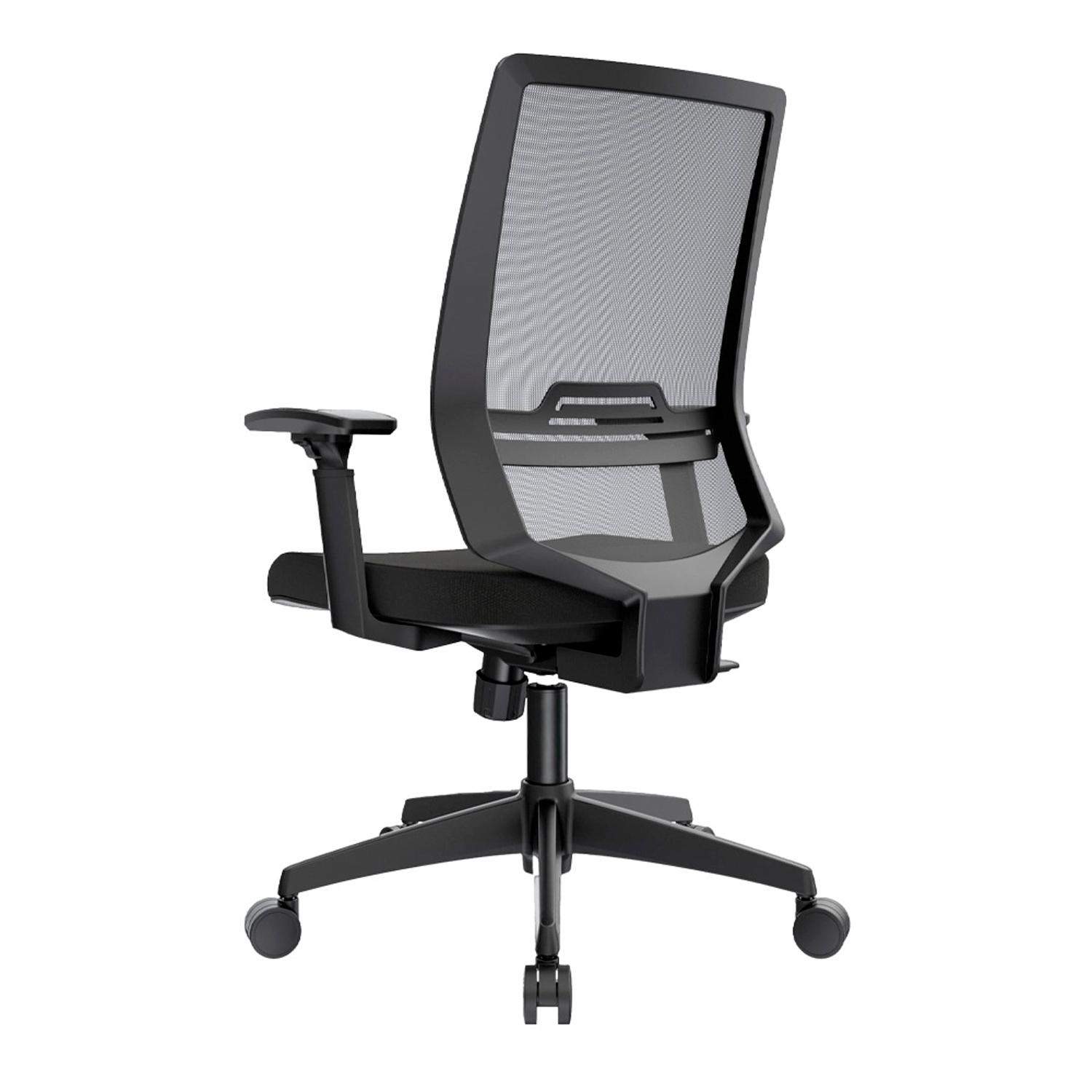 SILLA ERGONÓMICA AERON GERENTE BRAZOS 3D NYLON NEGRO OFIDEAS - 4