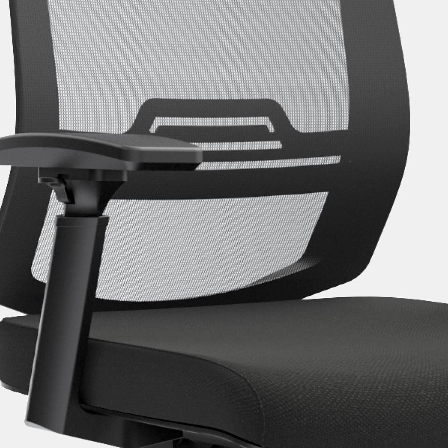 SILLA ERGONÓMICA AERON GERENTE BRAZOS 3D NYLON NEGRO OFIDEAS - 6