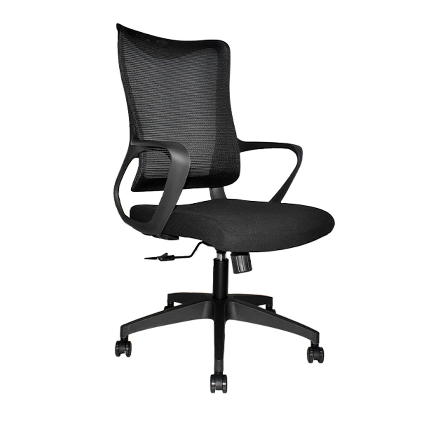 SILLA ERGONÓMICA RIGS GERENTE TELA NEGRO OFIDEAS - 1