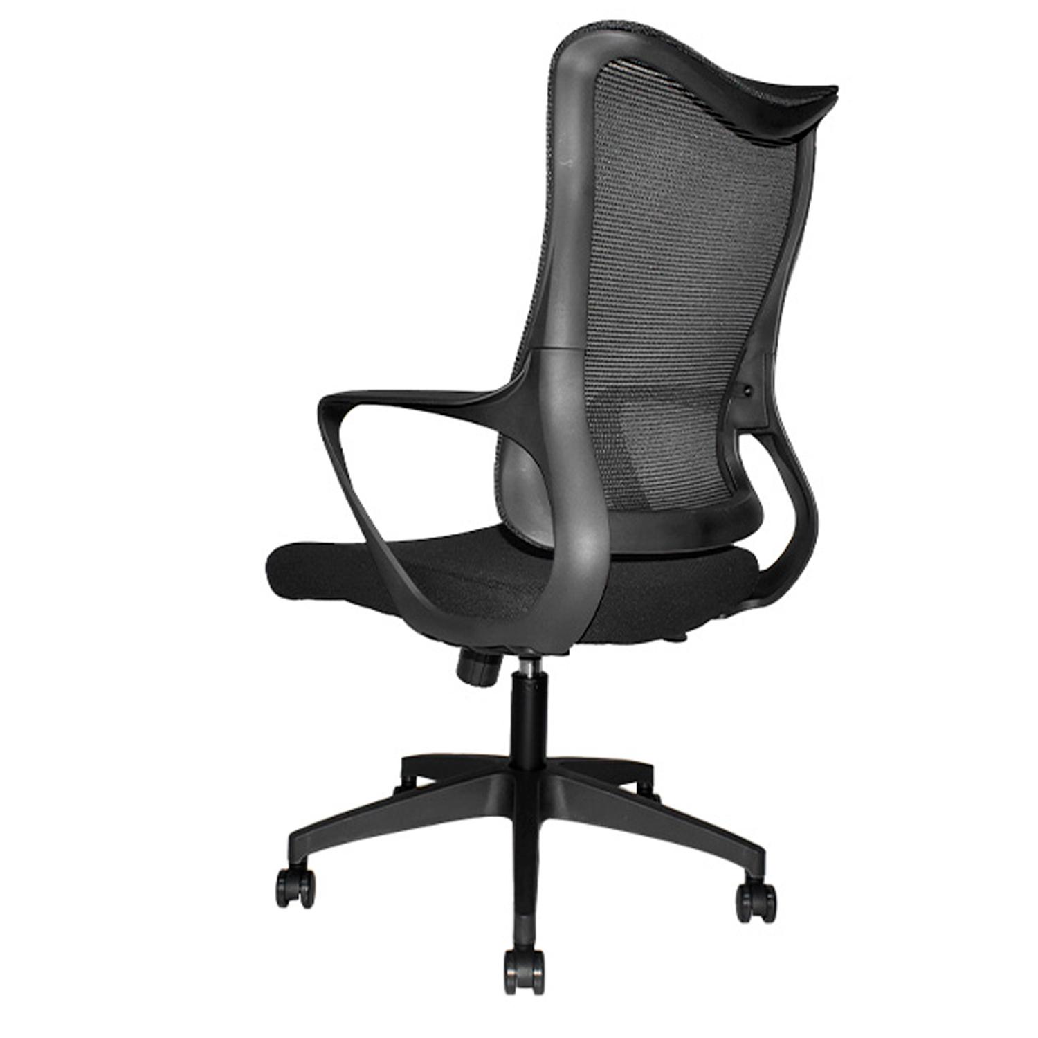 SILLA ERGONÓMICA RIGS GERENTE TELA NEGRO OFIDEAS - 4