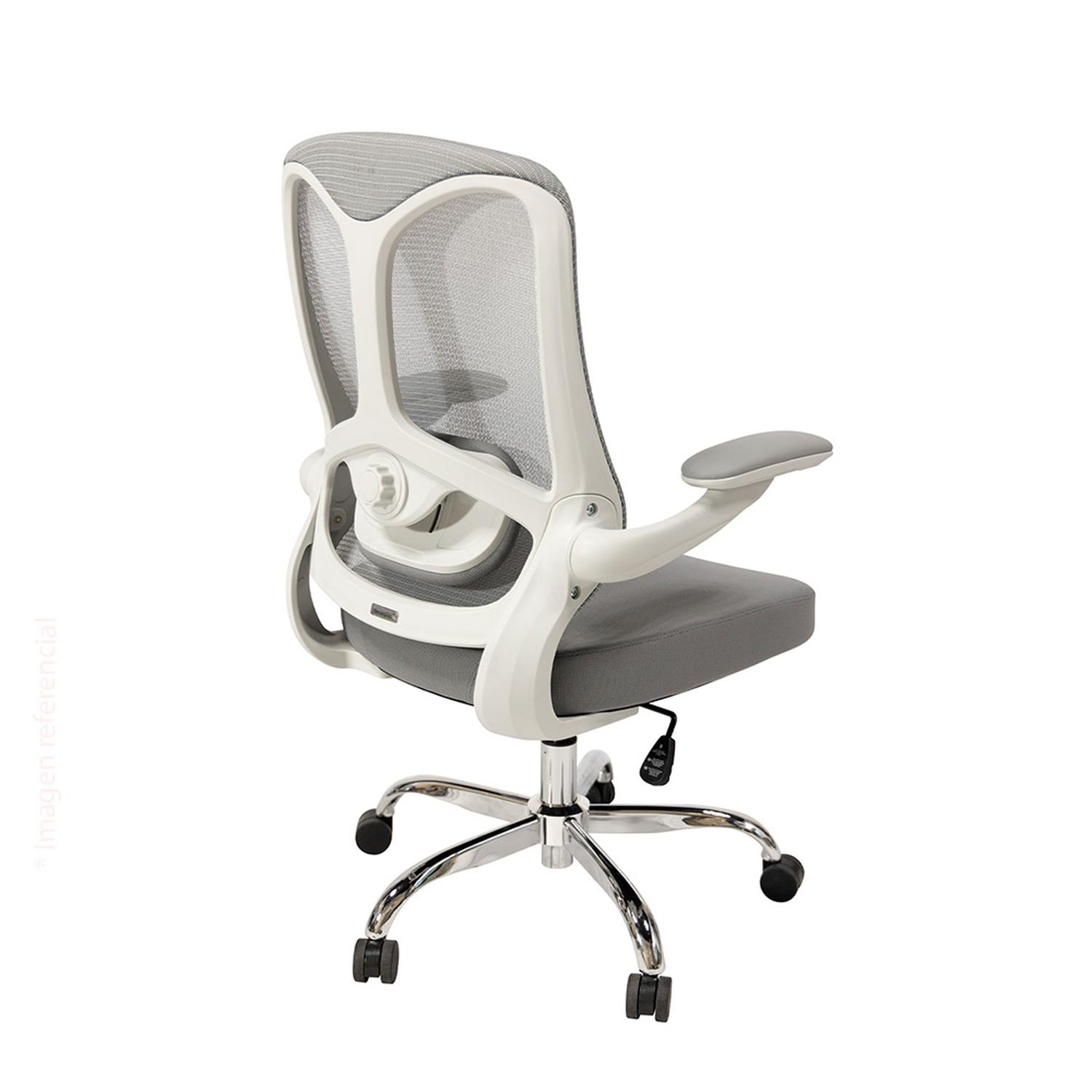 SILLA ERGONÓMICA SEVILLA PREMIUM GRIS OFIDEAS - 4