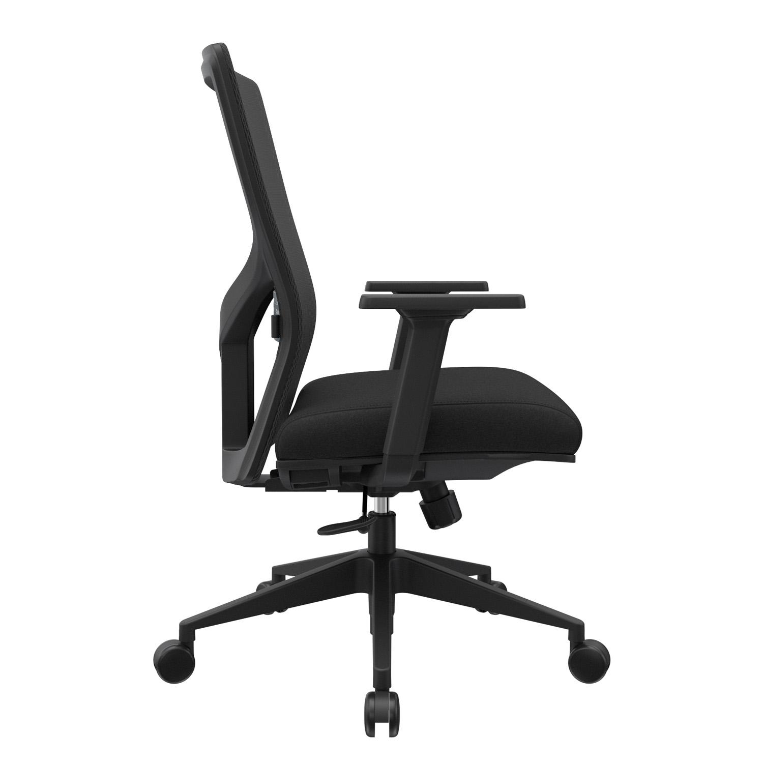 SILLA ERGONÓMICA TOM GERENTE NYLON NEGRO 1D OFIDEAS - 3