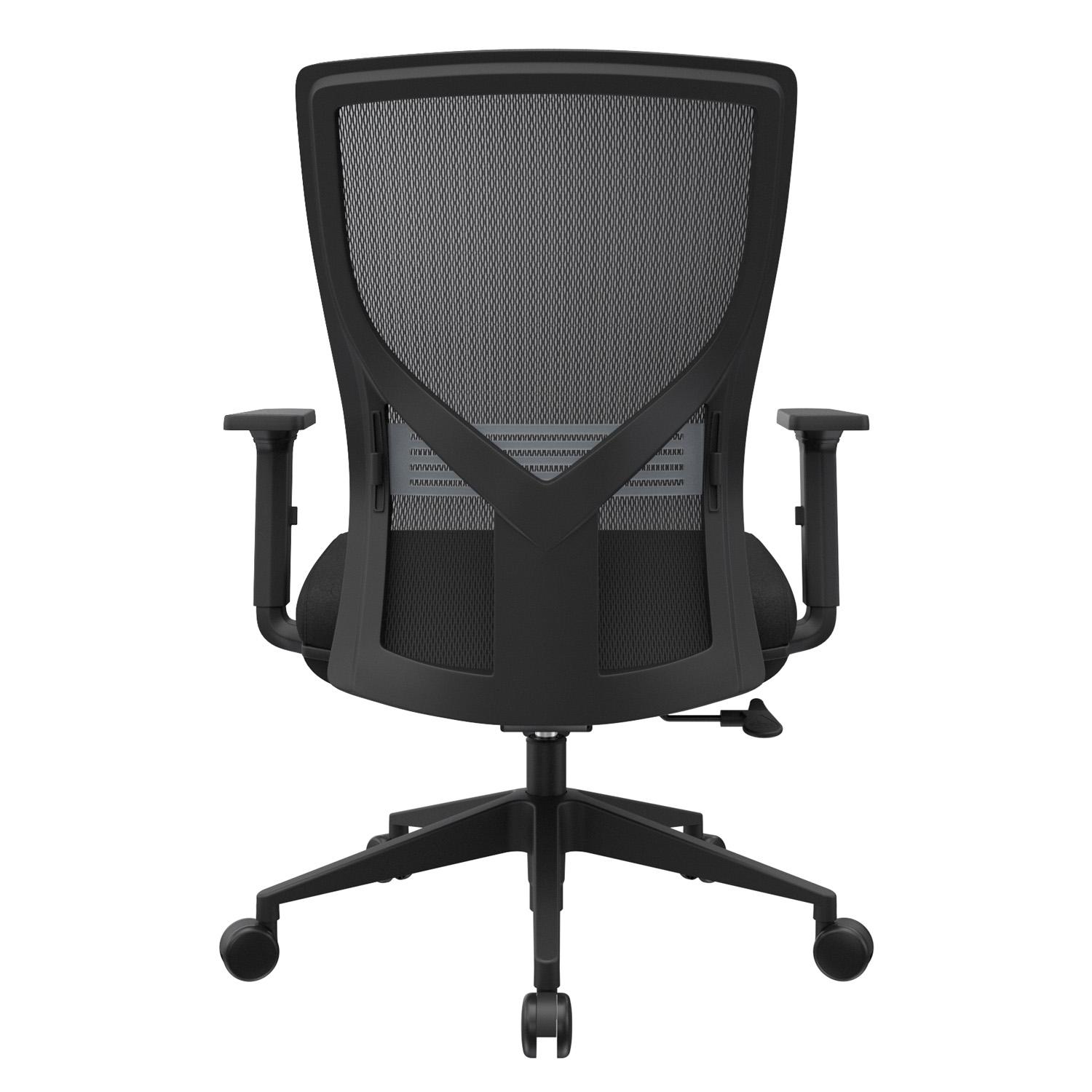 SILLA ERGONÓMICA TOM GERENTE NYLON NEGRO 1D OFIDEAS - 4