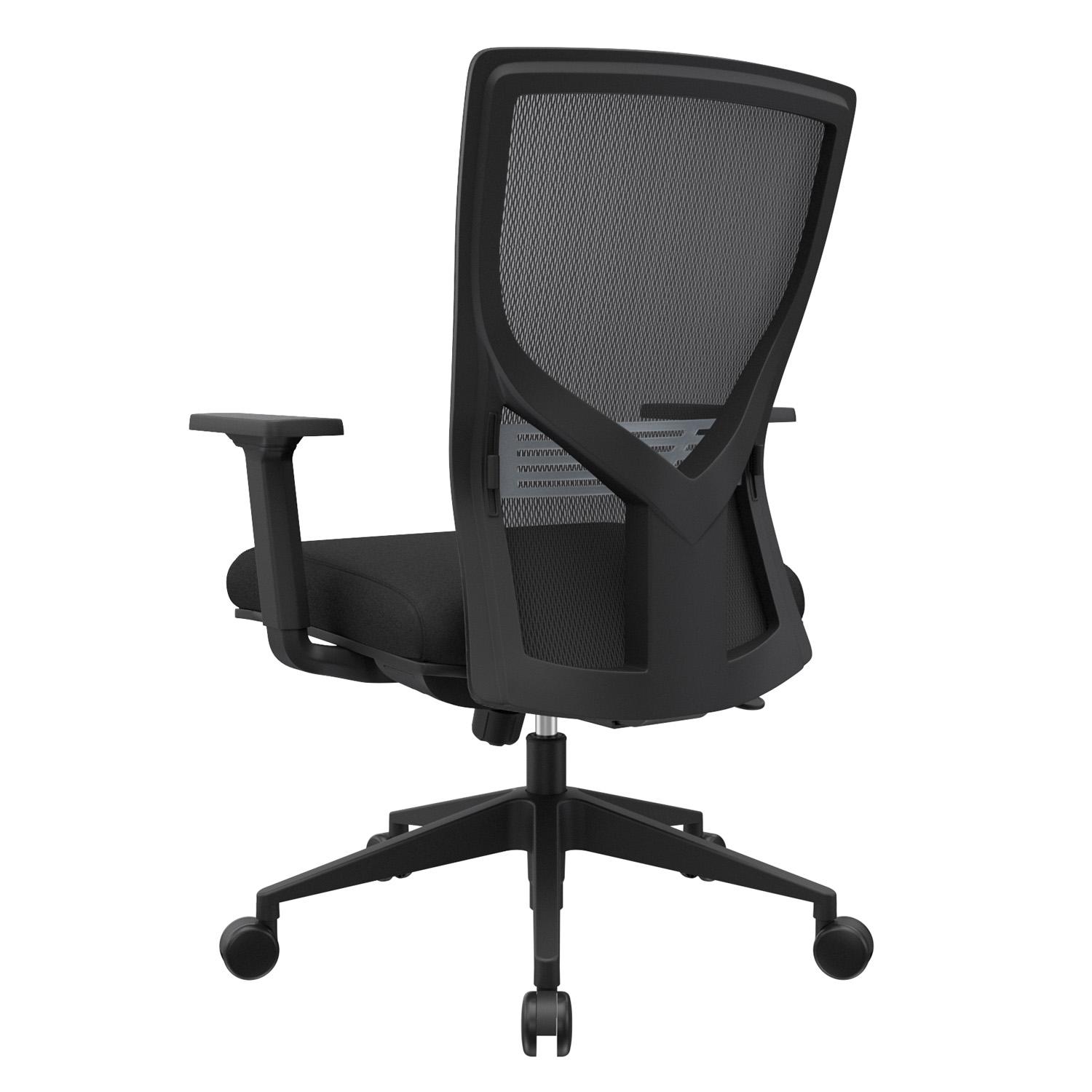 SILLA ERGONÓMICA TOM GERENTE NYLON NEGRO 1D OFIDEAS - 5