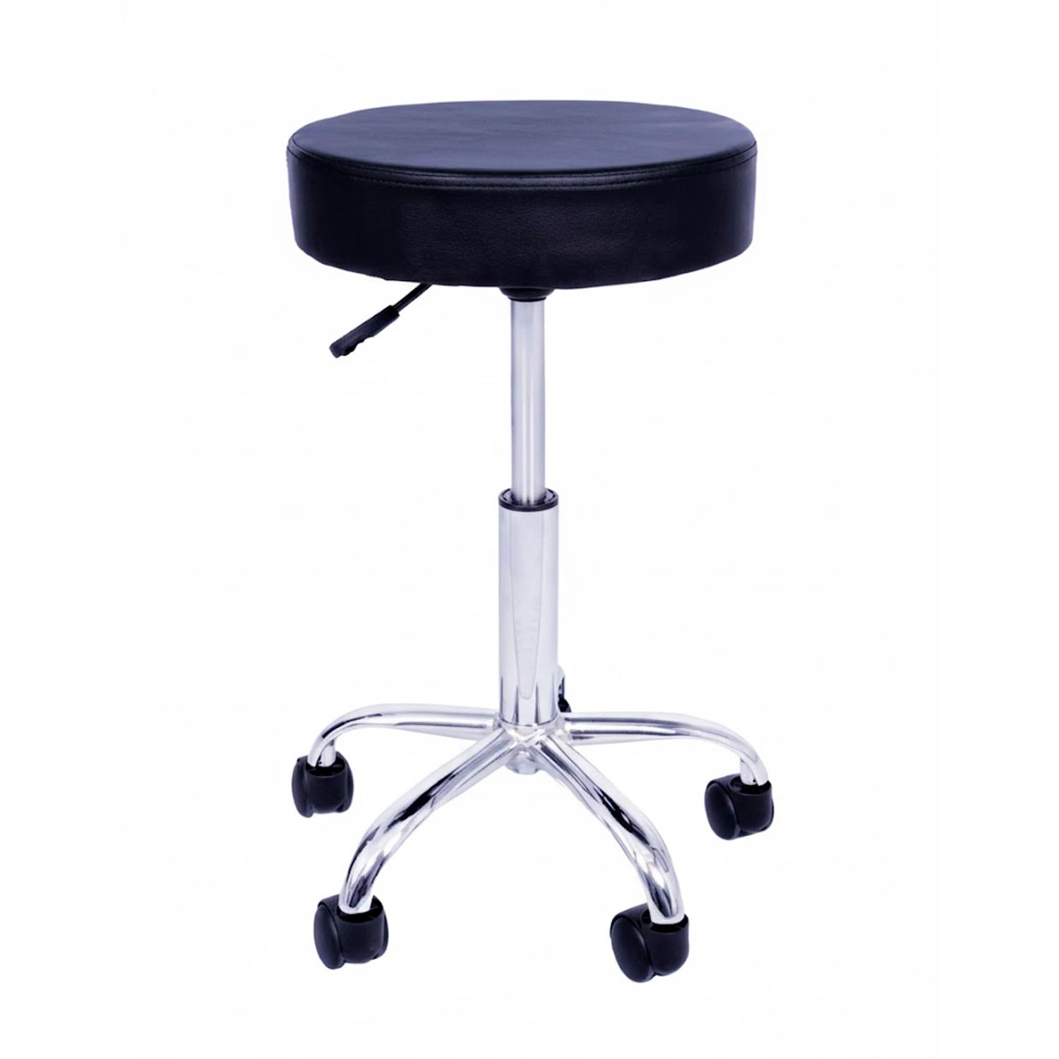 TABURETE WORK PREMIUM SIN RESPALDAR NEGRO OFIDEAS - 1