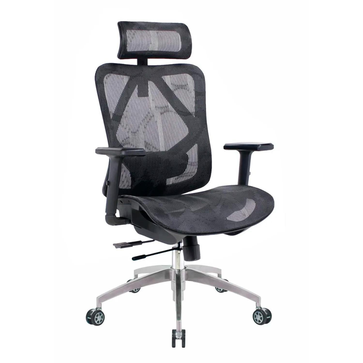 SILLA RECLINABLE PALMA MALLA NEGRO OFIDEAS - 1