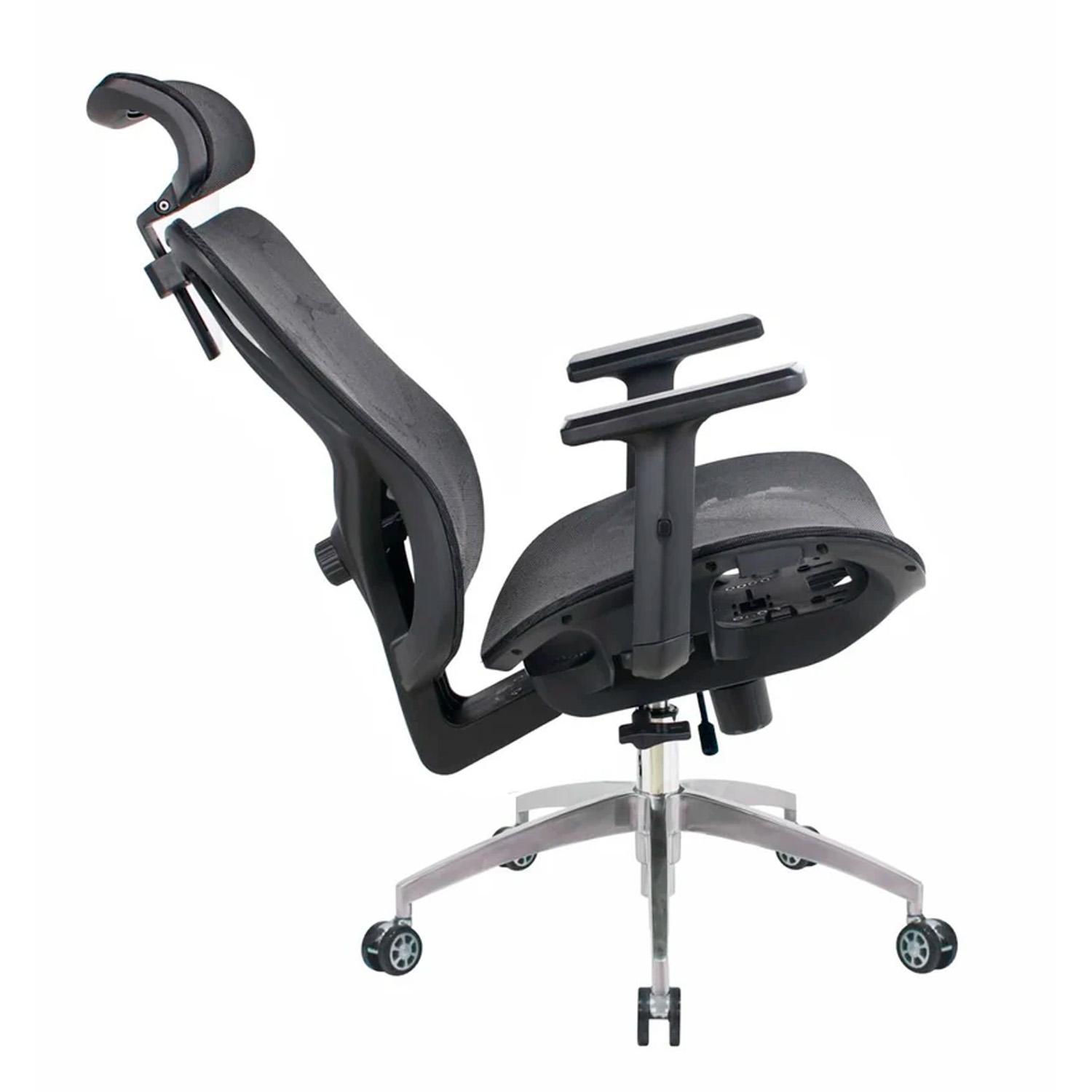 SILLA RECLINABLE PALMA MALLA NEGRO OFIDEAS - 4