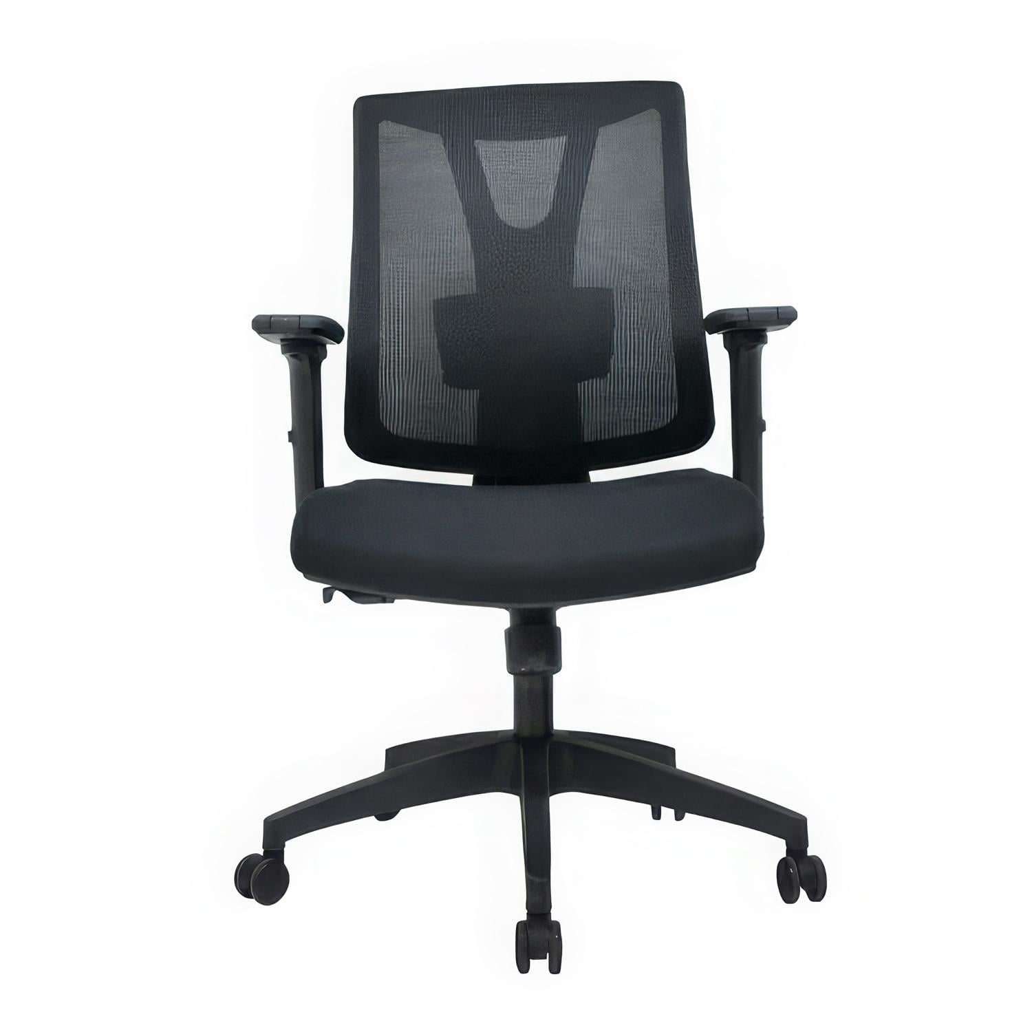 SILLA ERGONÓMICA NAVY GERENTE SYNCRO BRAZOS 3D NYLON NEGRO OFIDEAS - 2