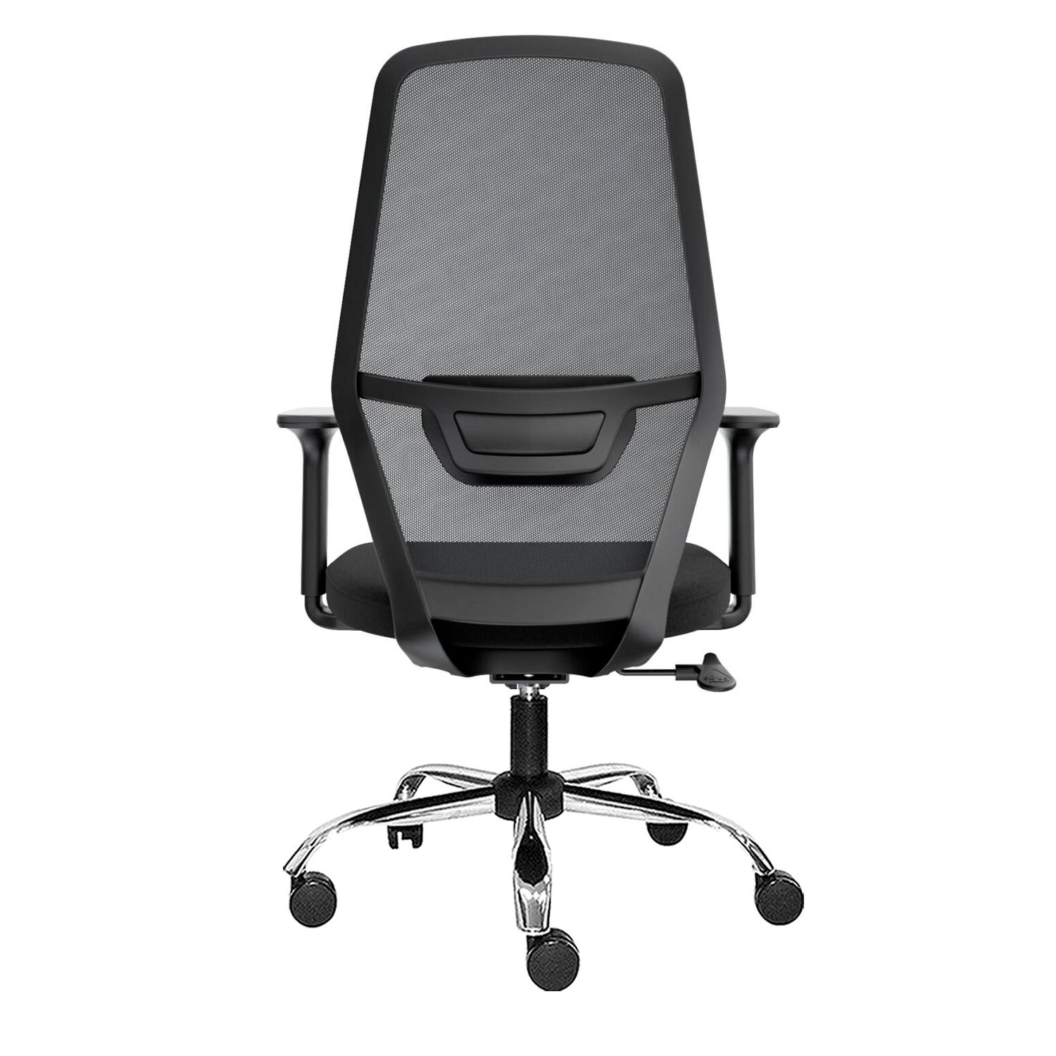 SILLA ERGONÓMICA ICON GERENTE CROMADO NEGRO OFIDEAS - 4