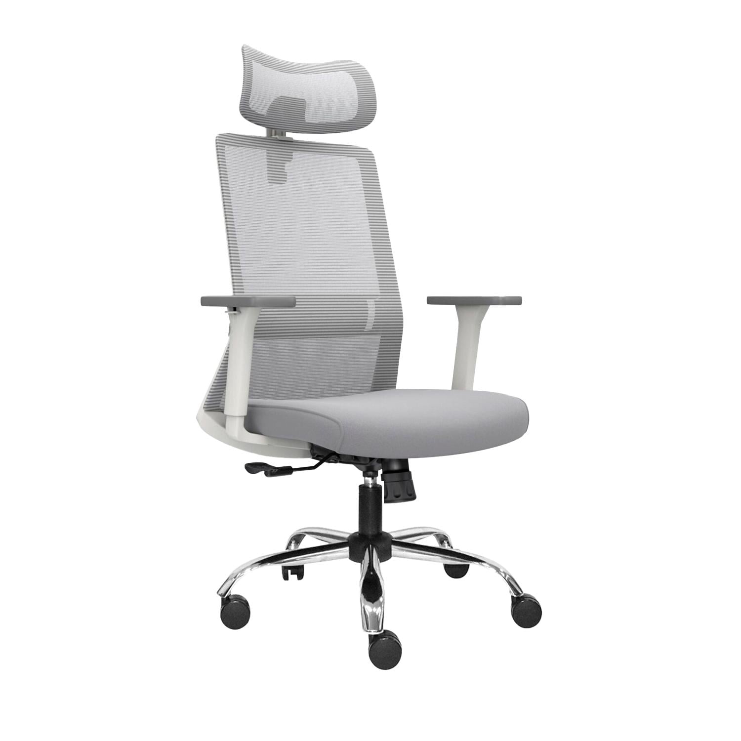 SILLA ERGONÓMICA EMBODY PRESIDENTE CROMADO GRIS OFIDEAS - 1