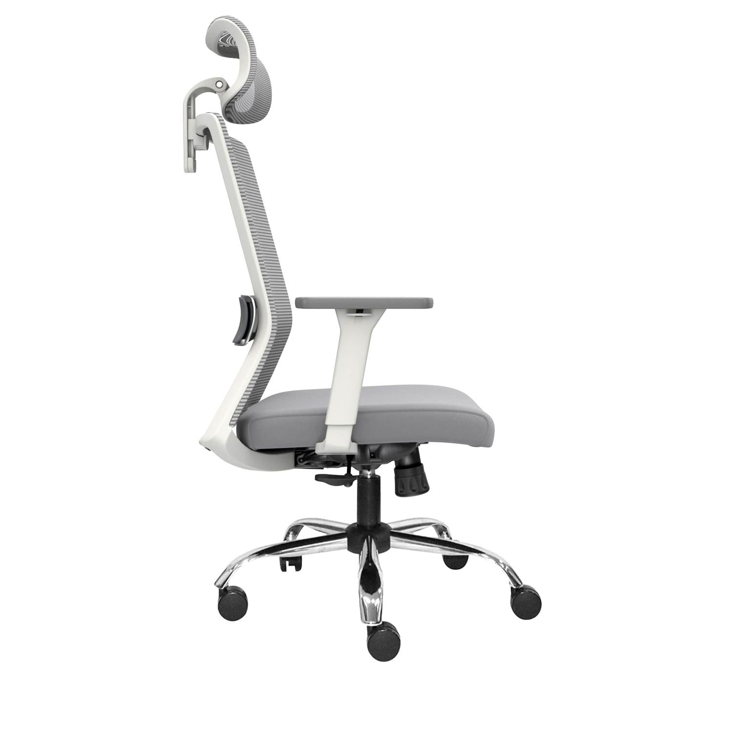 SILLA ERGONÓMICA EMBODY PRESIDENTE CROMADO GRIS OFIDEAS - 2
