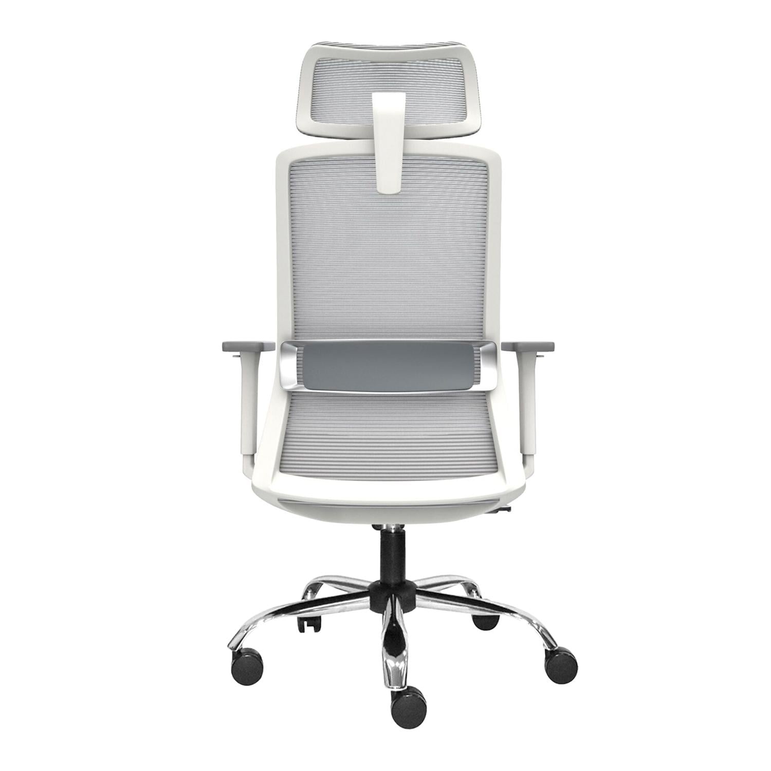 SILLA ERGONÓMICA EMBODY PRESIDENTE CROMADO GRIS OFIDEAS - 3