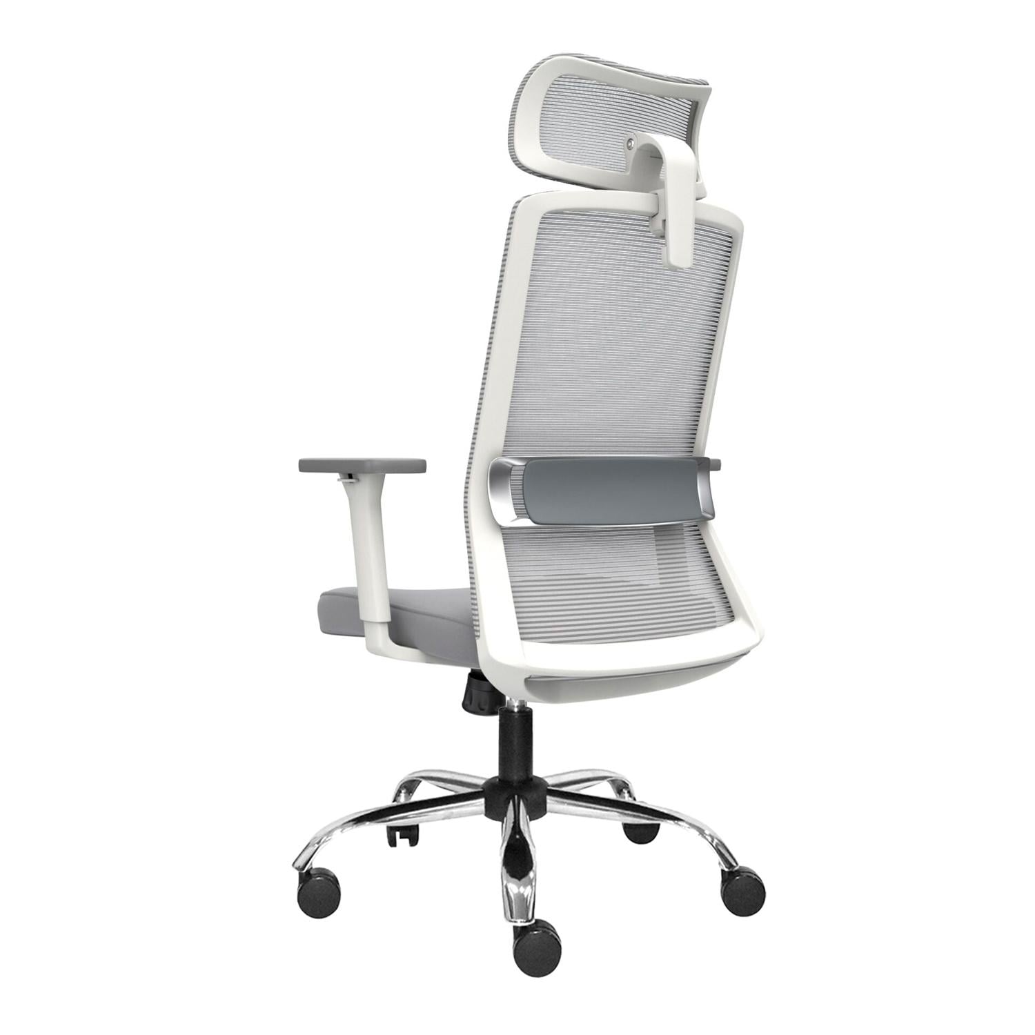 SILLA ERGONÓMICA EMBODY PRESIDENTE CROMADO GRIS OFIDEAS - 4