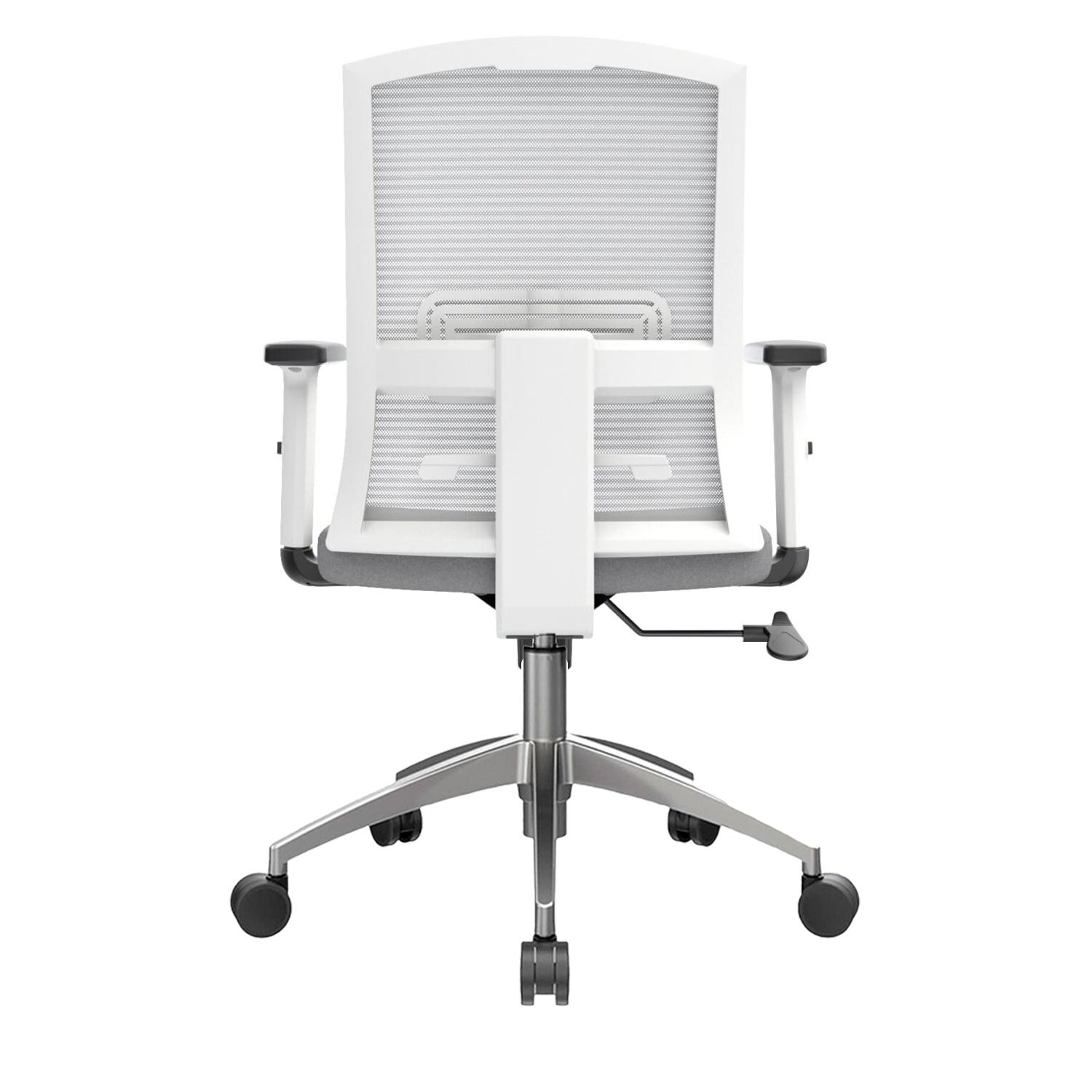SILLA ERGONÓMICA MONK SEMIRECLINABLE GERENTE ALUMINIO GRIS EB OFIDEAS - 3