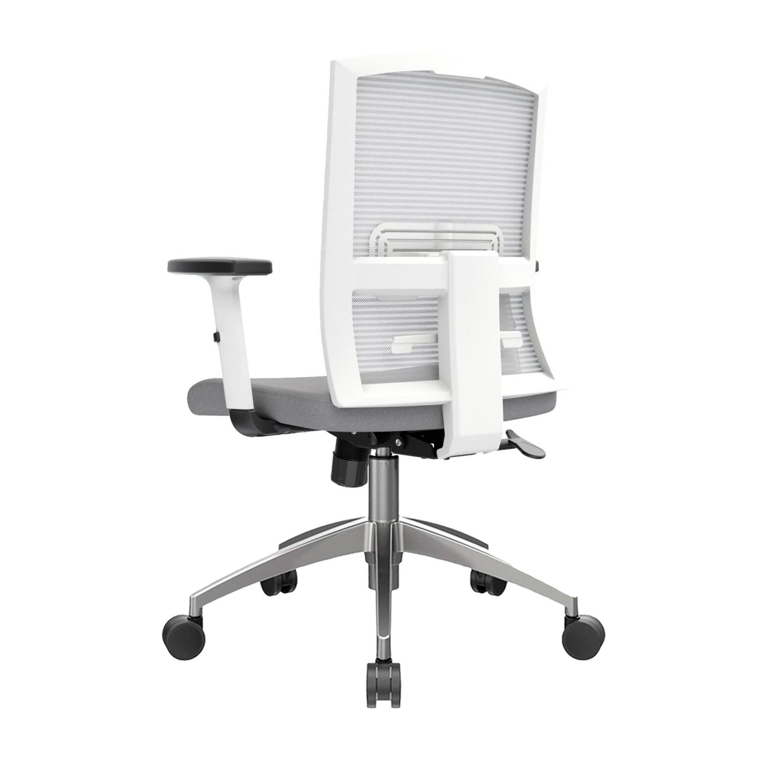 SILLA ERGONÓMICA MONK SEMIRECLINABLE GERENTE ALUMINIO GRIS EB OFIDEAS - 4
