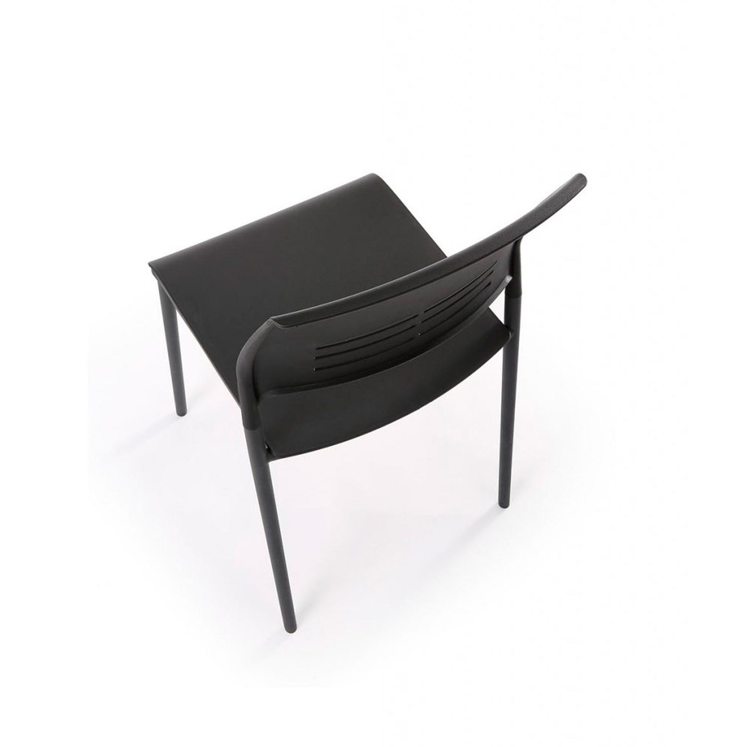SILLA FIJA NICOLE PREMIUM NEGRO OFIDEAS - 3