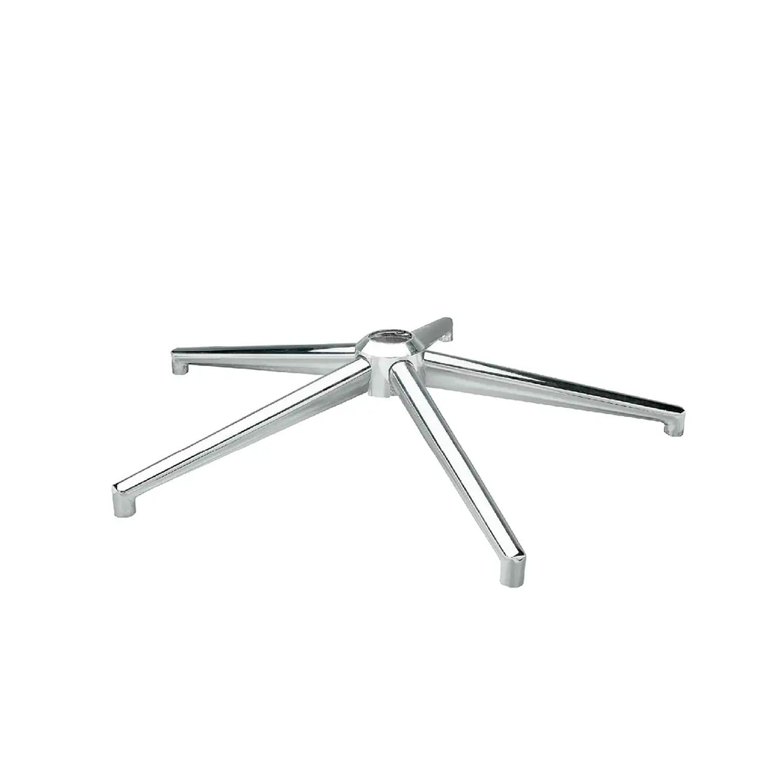 BASE ASPA ARAÑA DE SILLA GIRATORIA CROMADA EUROPA 70 CM OFIDEAS - 1