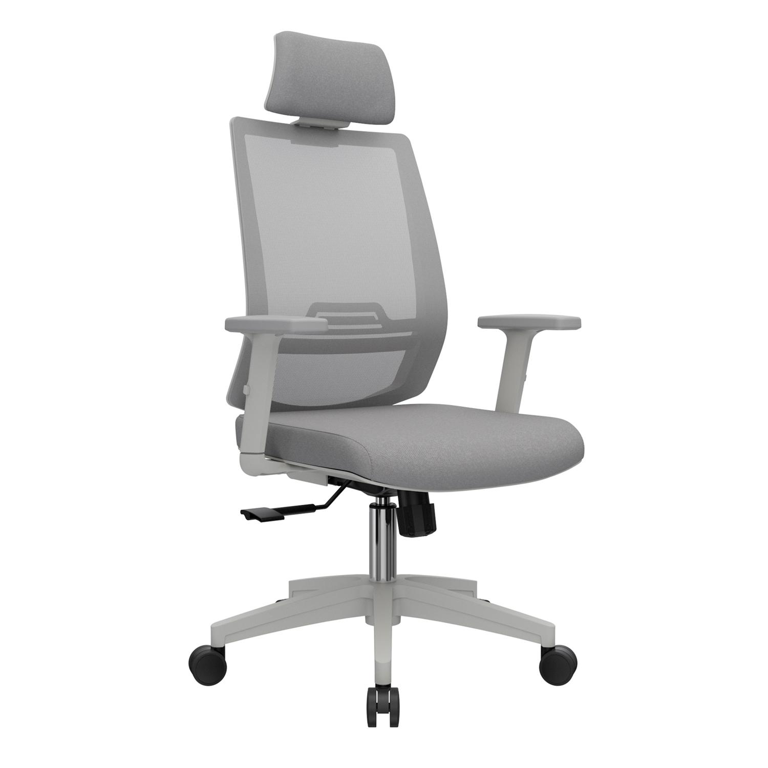 SILLA ERGONÓMICA AERON PRESIDENTE BRAZOS 1D NYLON GRIS EG OFIDEAS - 1