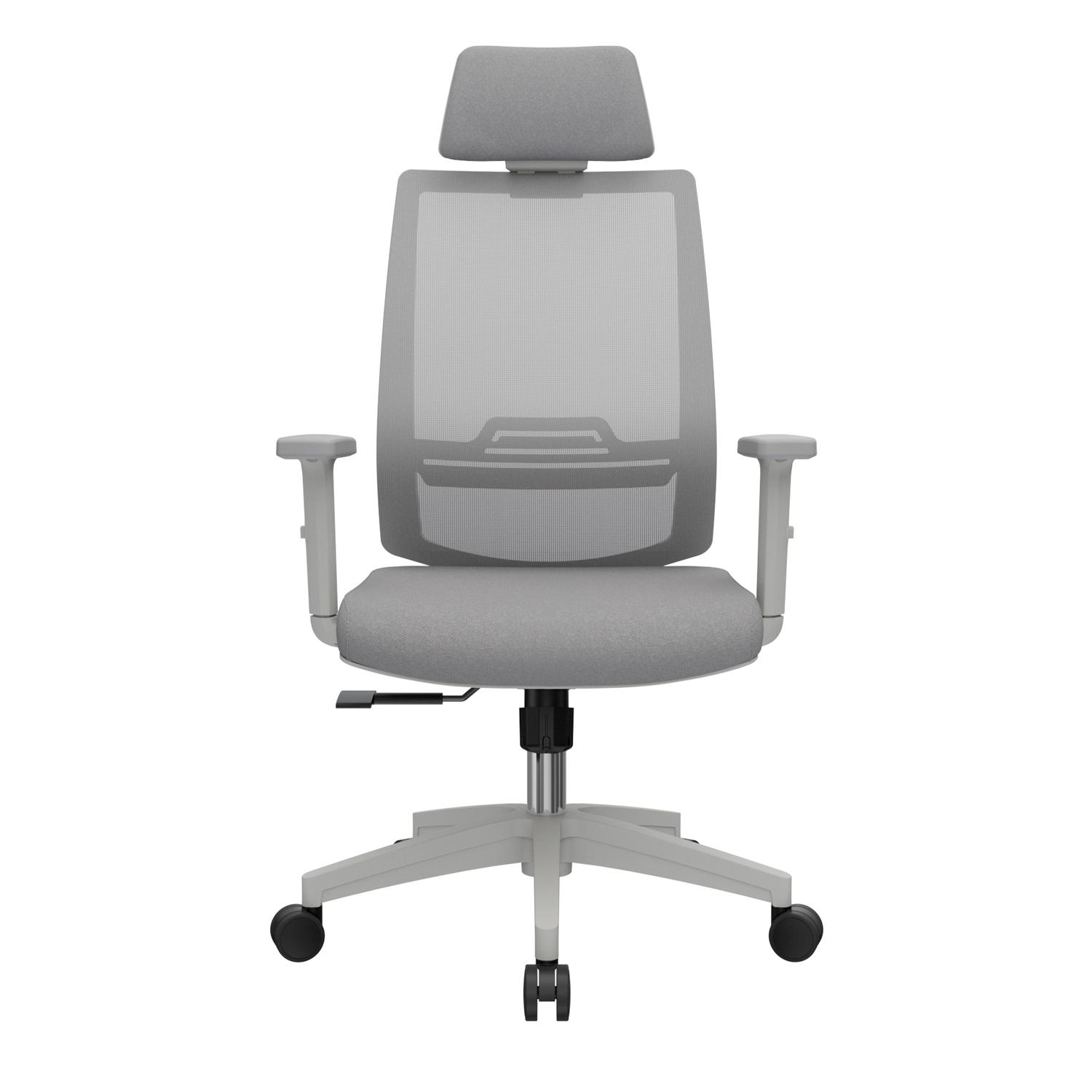 SILLA ERGONÓMICA AERON PRESIDENTE BRAZOS 1D NYLON GRIS EG OFIDEAS - 2