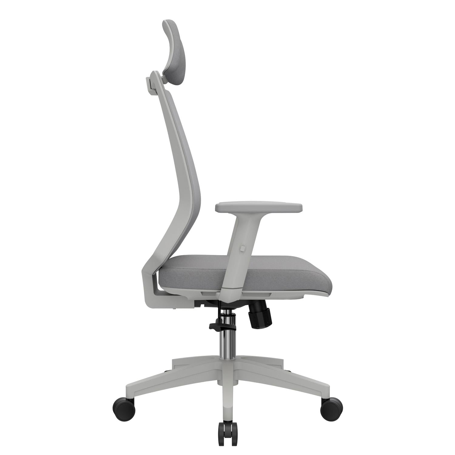SILLA ERGONÓMICA AERON PRESIDENTE BRAZOS 1D NYLON GRIS EG OFIDEAS - 3