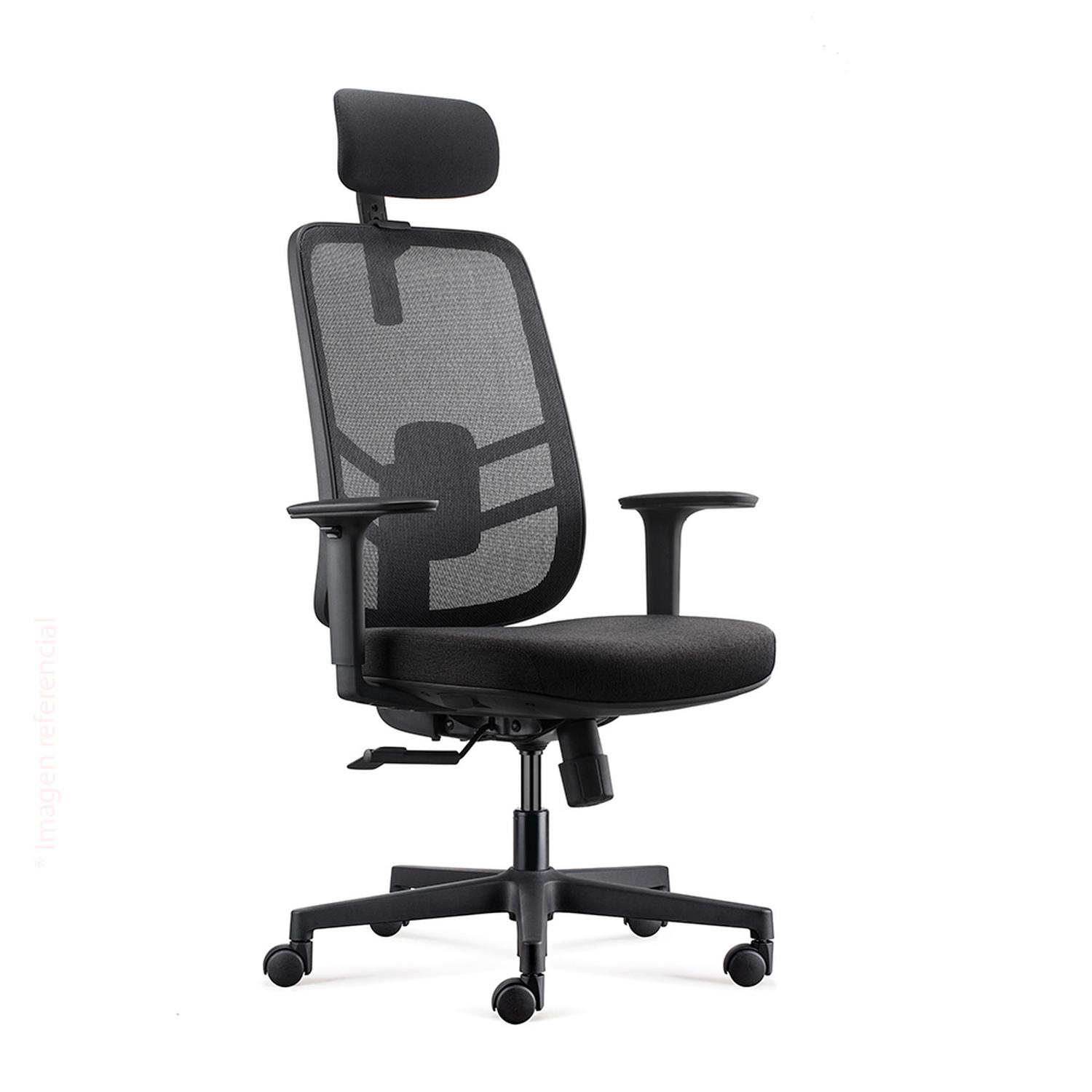 SILLA ERGONÓMICA ELITE PREMIUM NEGRO OFIDEAS - 1