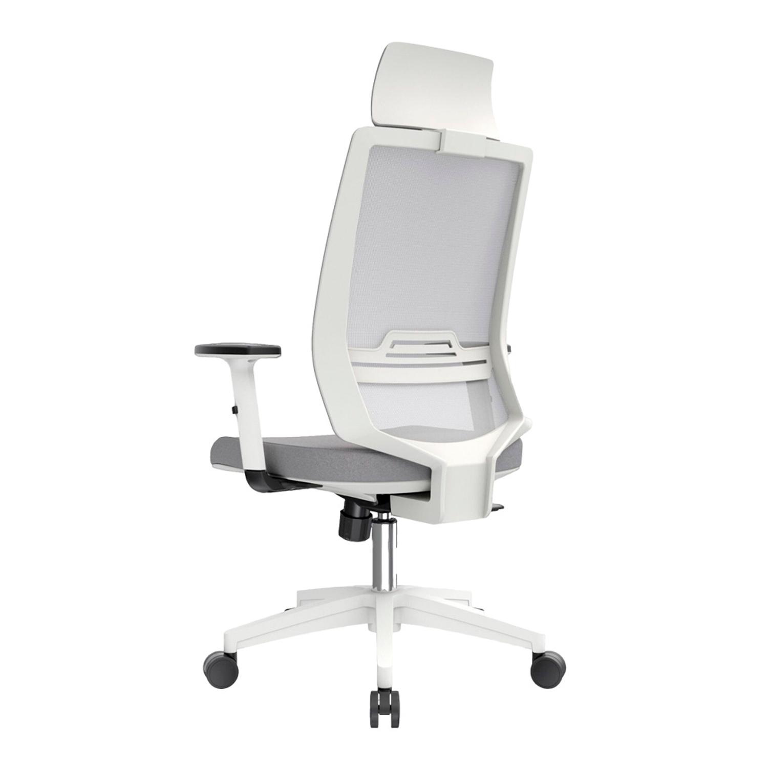 SILLA ERGONÓMICA AERON PRESIDENTE BRAZOS 1D NYLON GRIS EB OFIDEAS - 4