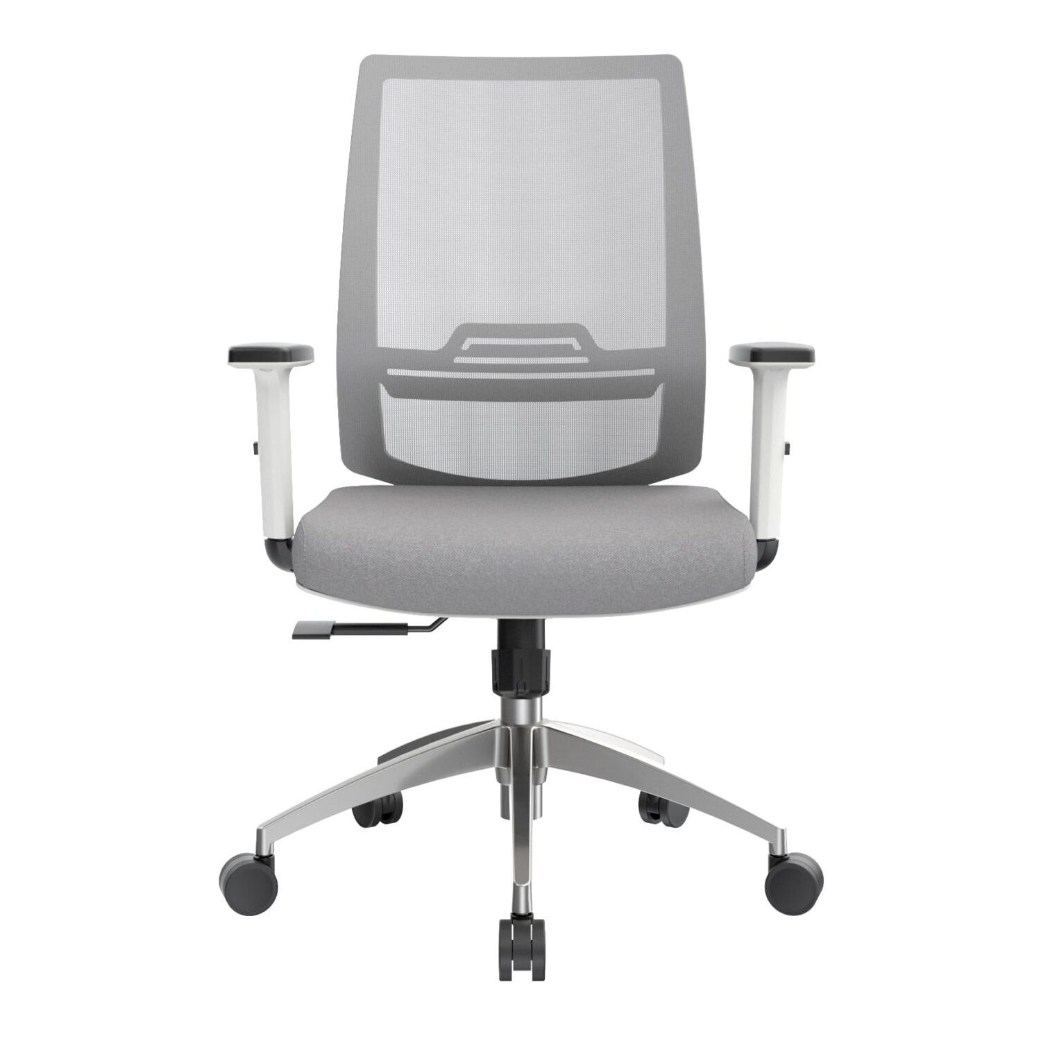 SILLA ERGONÓMICA AERON GERENTE BRAZOS 1D ALUMINIO GRIS EB OFIDEAS - 2