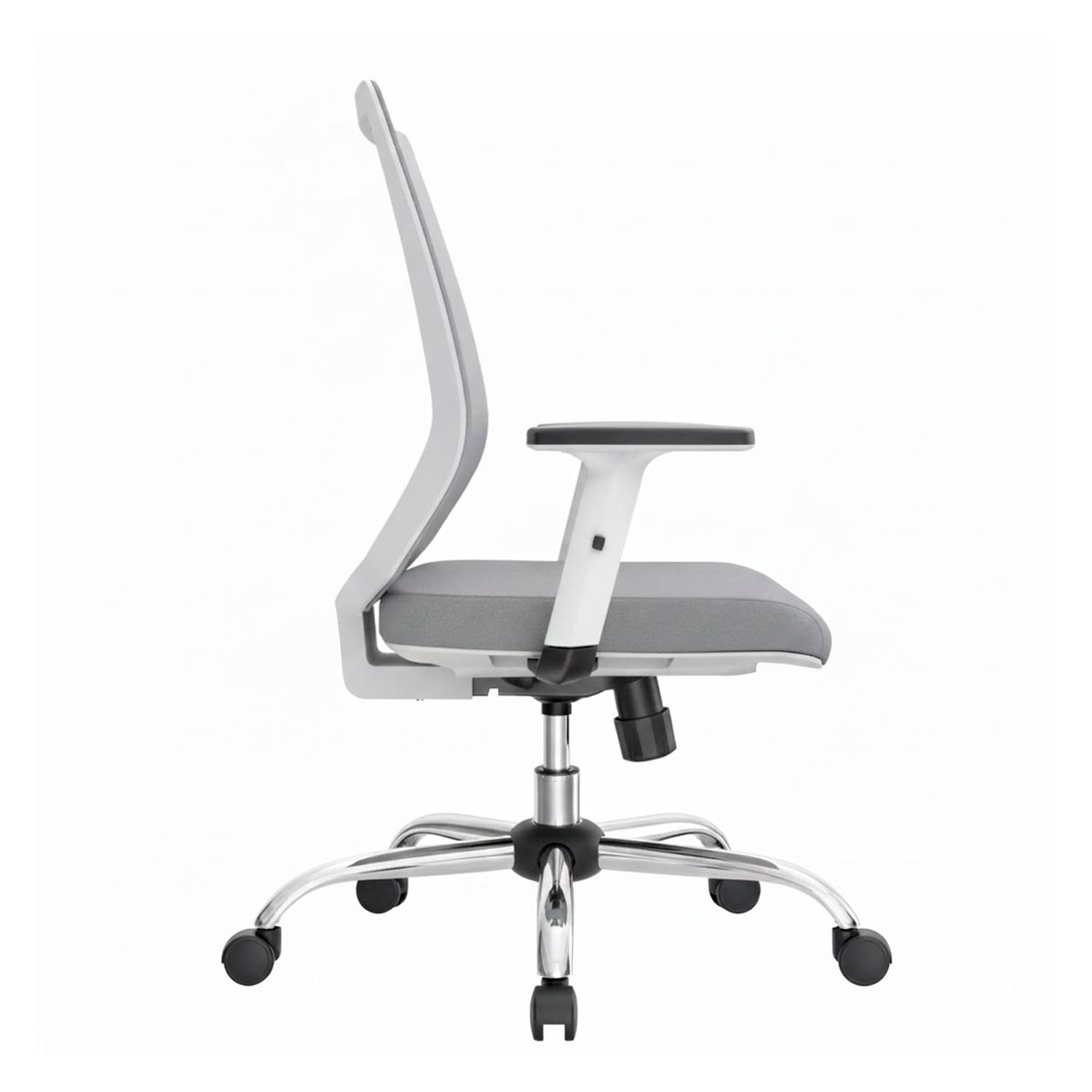 SILLA ERGONÓMICA AERON GERENTE BRAZOS 1D CROMADO GRIS EB OFIDEAS - 4