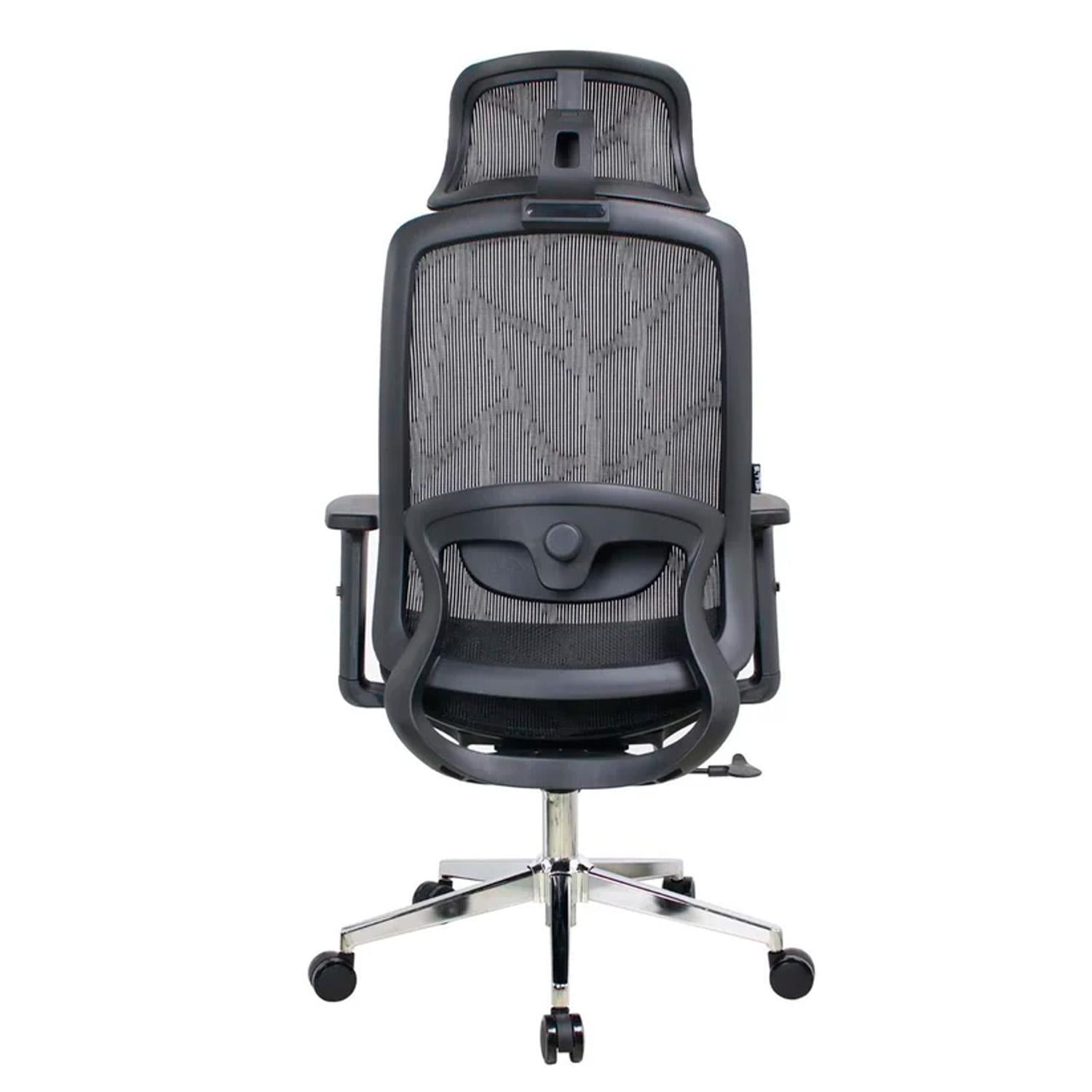 SILLA ERGONÓMICA DENVER PREMIUM MALLA NEGRO OFIDEAS - 4