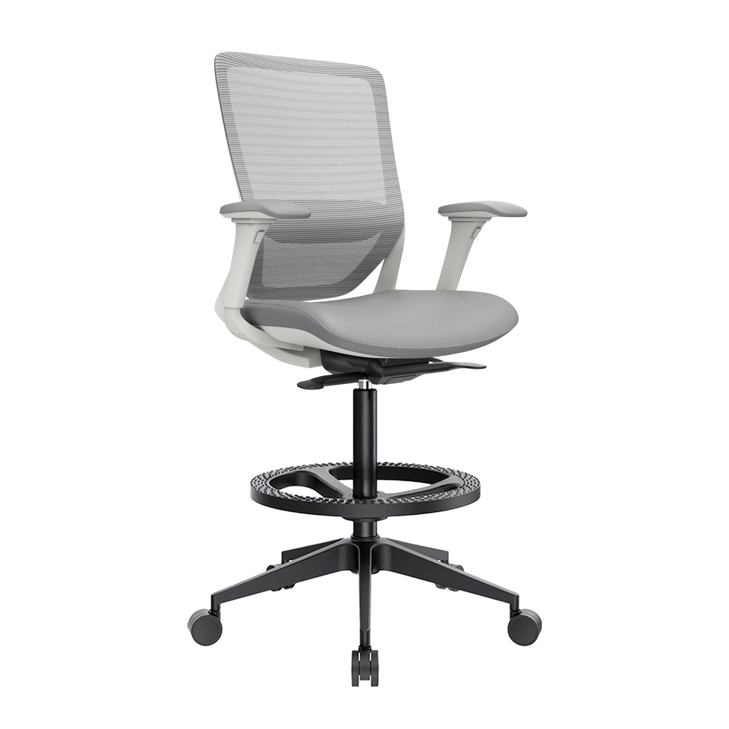 SILLA LOOP CAJERO ERGONÓMICA BN AN GRIS OFIDEAS - 1