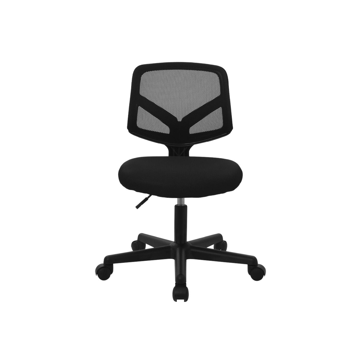 SILLA DE ESCRITORIO SOU SIN BRAZOS NEGRO OFIDEAS - 2