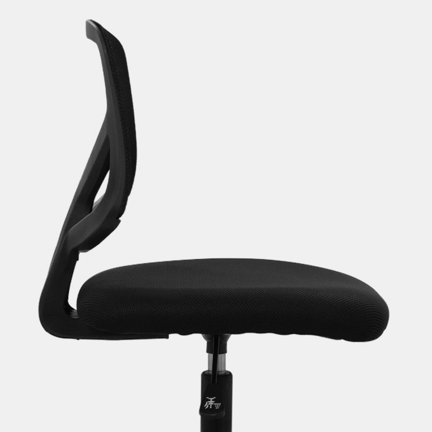 SILLA DE ESCRITORIO SOU SIN BRAZOS NEGRO OFIDEAS - 6