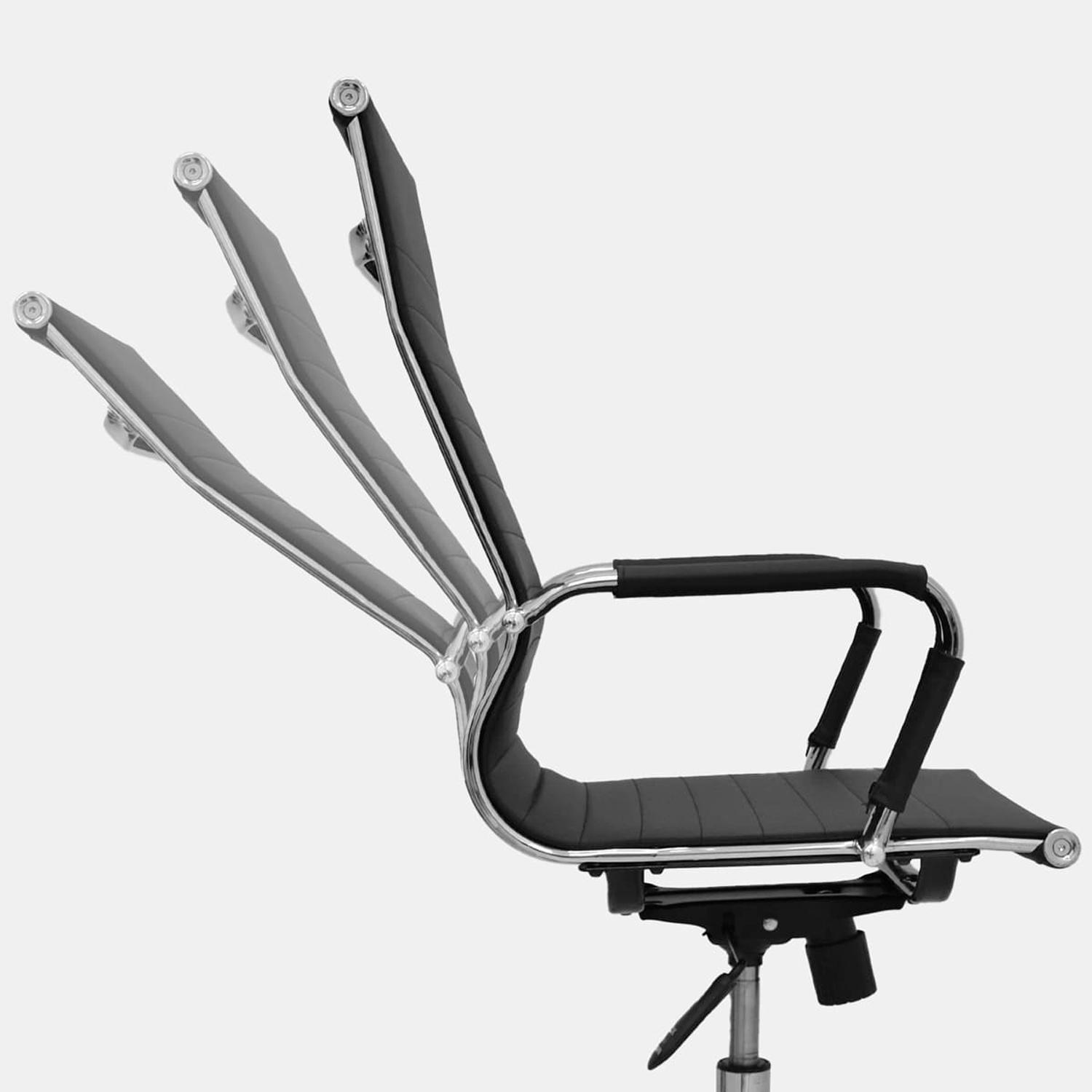 SILLA ERGONÓMICA BOSS ECO HM PRESIDENTE NEGRO OFIDEAS - 8