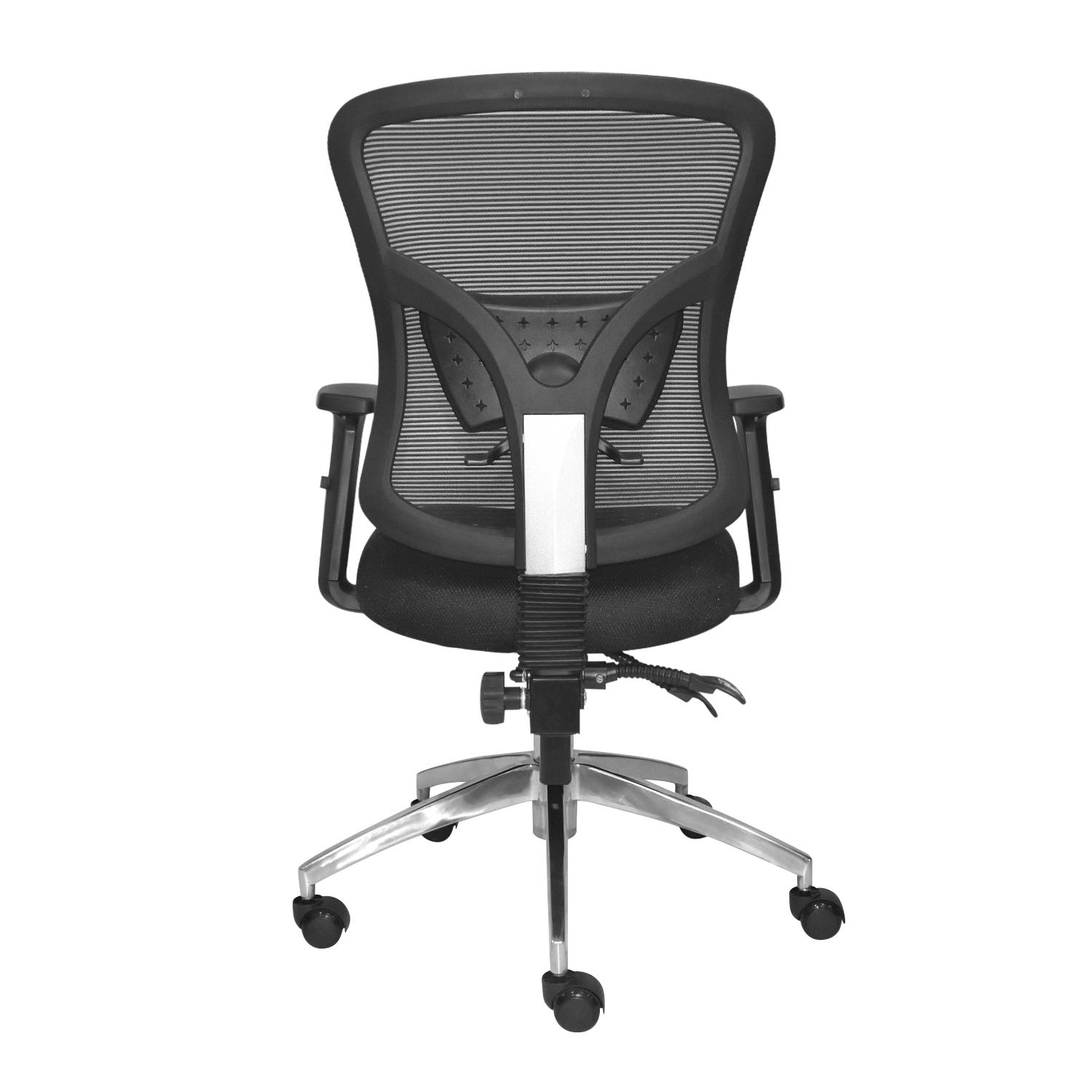 SILLA ERGONÓMICA FONE ULTRA GERENTE ALUMINIO NEGRO OFIDEAS - 4
