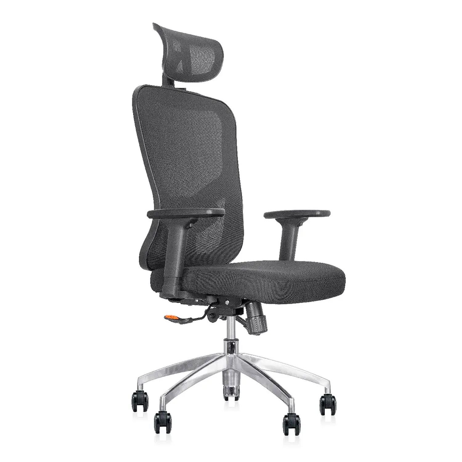 SILLA DE OFICINA ERGONÓMICA ATHENA PRESIDENTE NEGRO OFIDEAS - 1