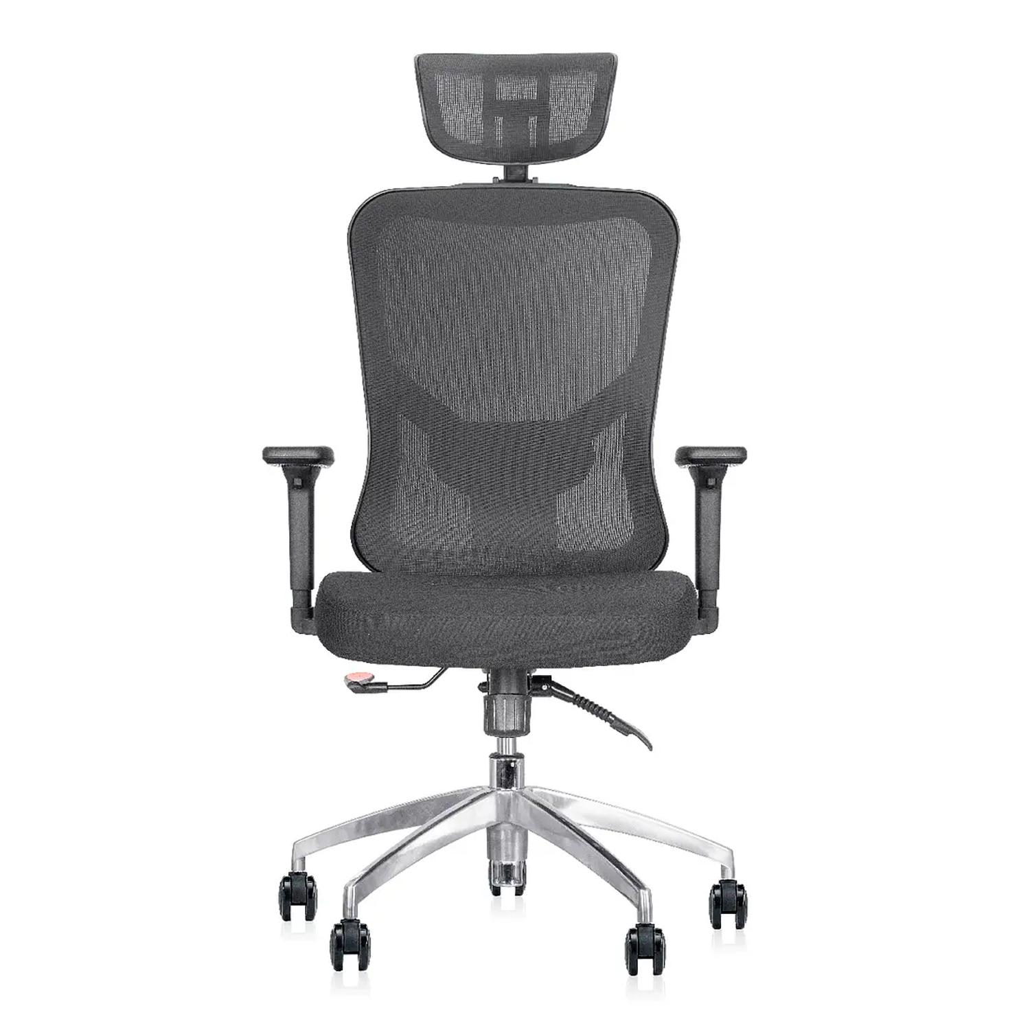 SILLA DE OFICINA ERGONÓMICA ATHENA PRESIDENTE NEGRO OFIDEAS - 2