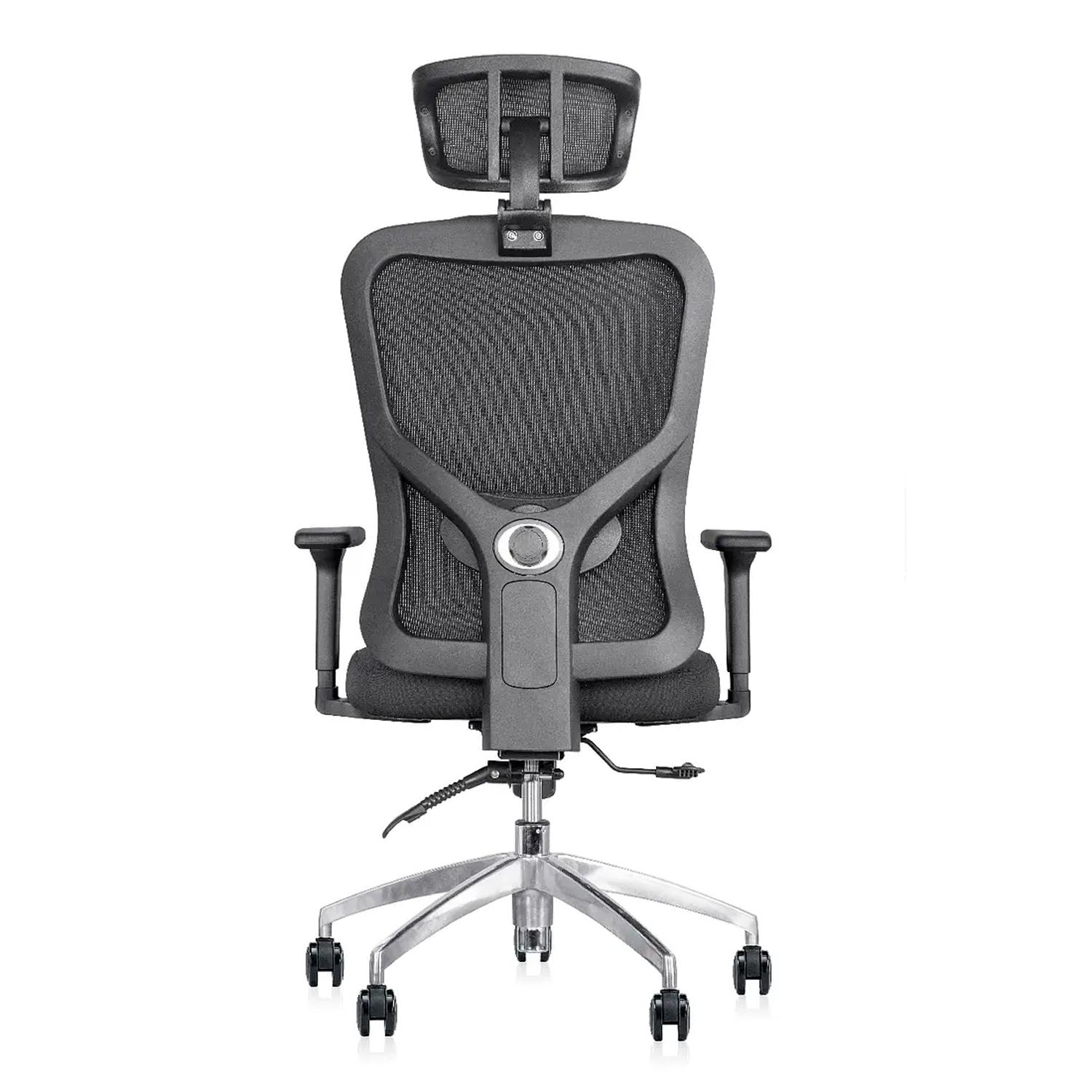 SILLA DE OFICINA ERGONÓMICA ATHENA PRESIDENTE NEGRO OFIDEAS - 4