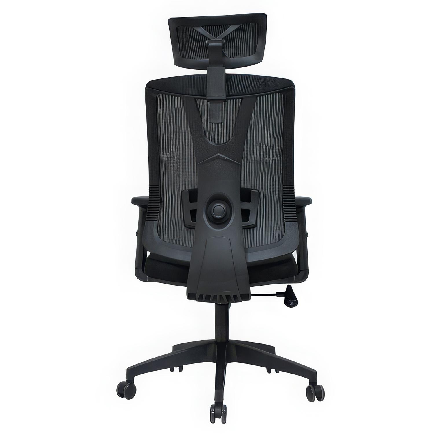 SILLA ERGONÓMICA NAVY PRESIDENTE BASCULANTE 1D NYLON NEGRO OFIDEAS - 4