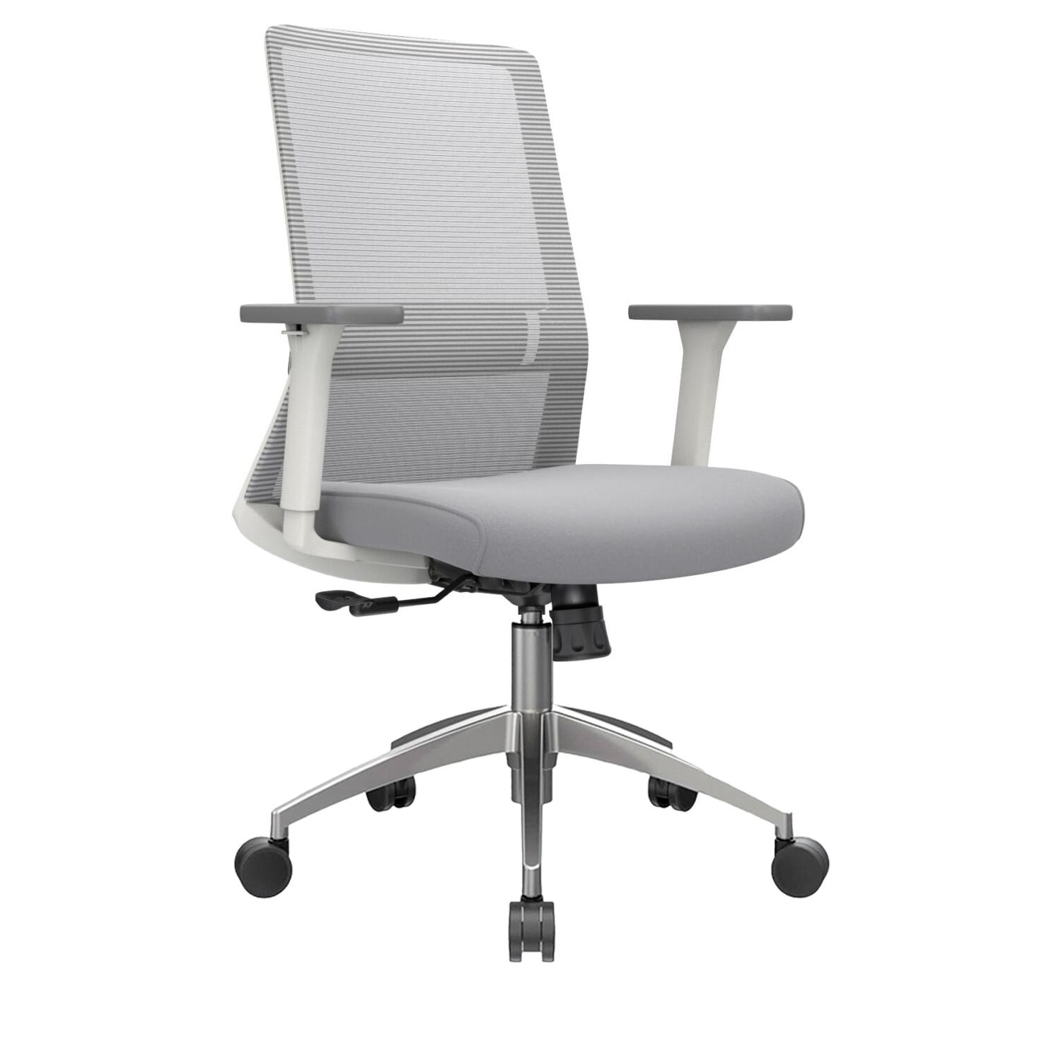 SILLA ERGONÓMICA EMBODY GERENTE ALUMINIO GRIS OFIDEAS - 1
