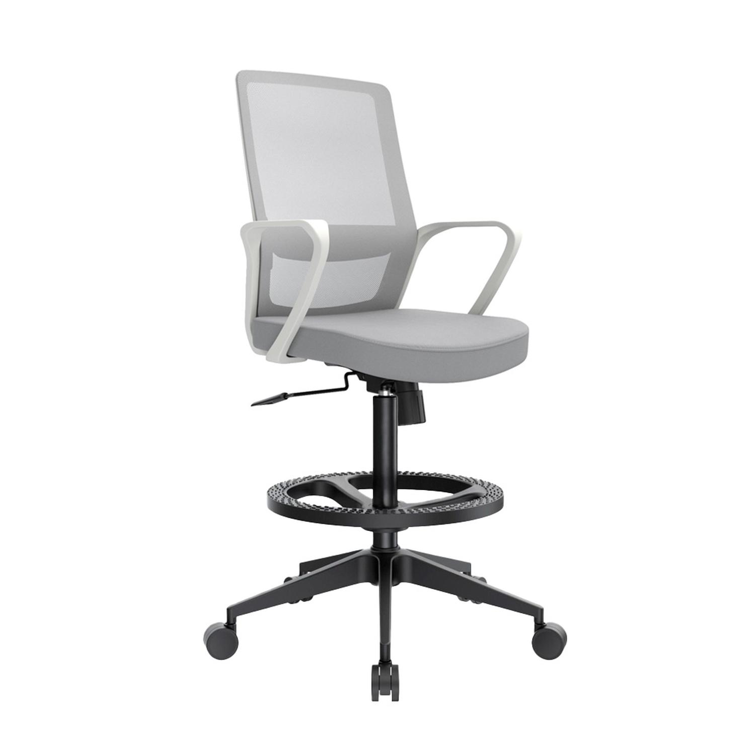 SILLA CAJERO ERGONÓMICA ANDY GRIS BN AN OFIDEAS - 1