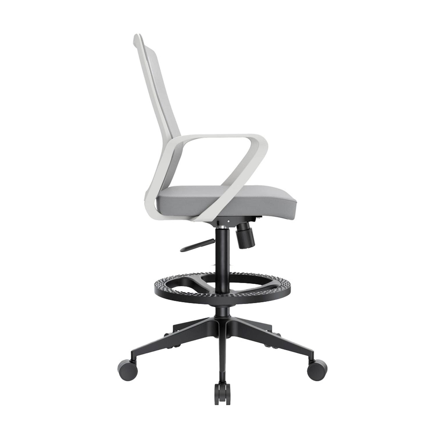 SILLA CAJERO ERGONÓMICA ANDY GRIS BN AN OFIDEAS - 3