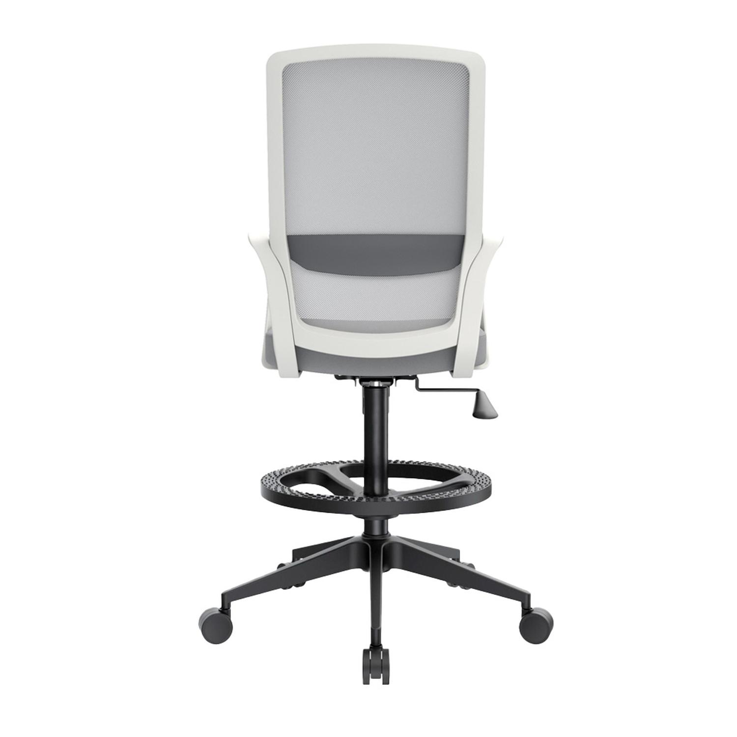 SILLA CAJERO ERGONÓMICA ANDY GRIS BN AN OFIDEAS - 4