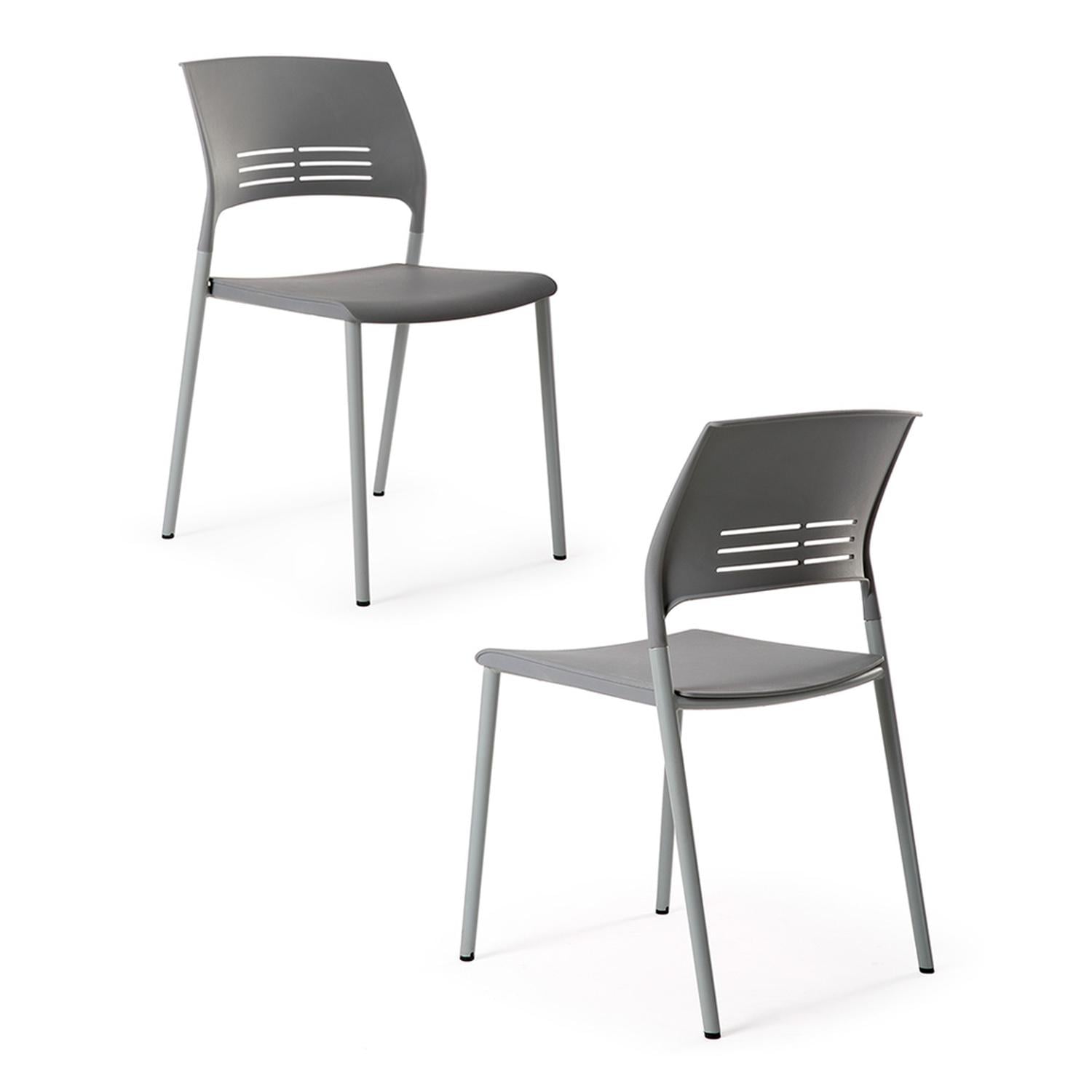 SILLA FIJA NICOLE PREMIUM GRIS OFIDEAS - 2