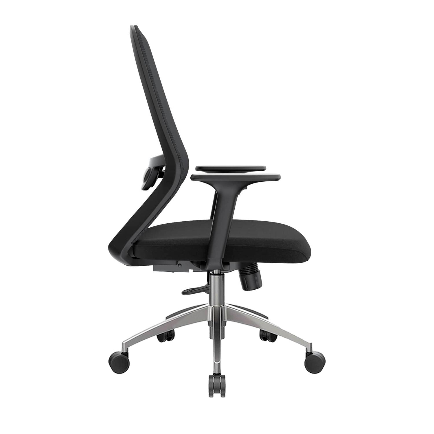 SILLA ERGONÓMICA ICON GERENTE ALUMINIO NEGRO OFIDEAS - 2