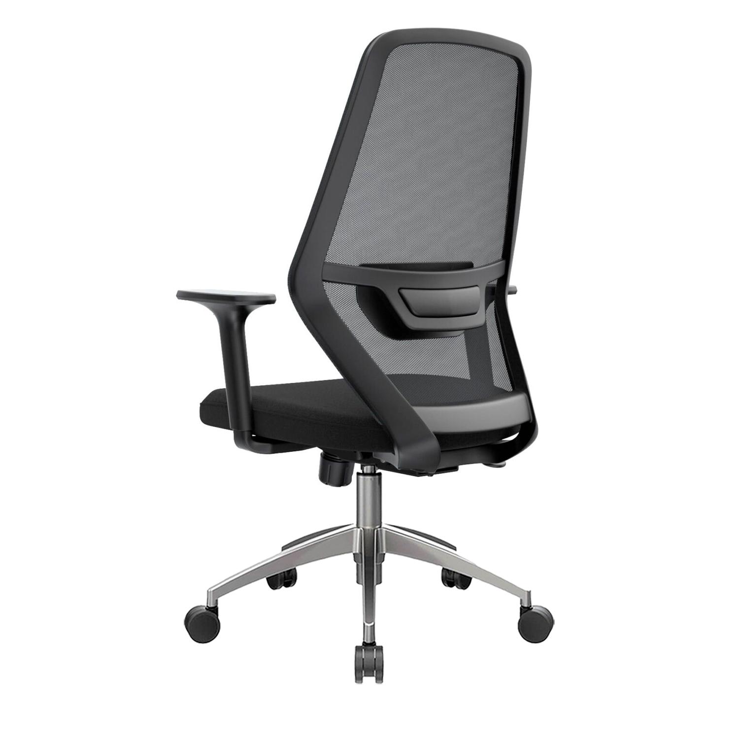 SILLA ERGONÓMICA ICON GERENTE ALUMINIO NEGRO OFIDEAS - 3