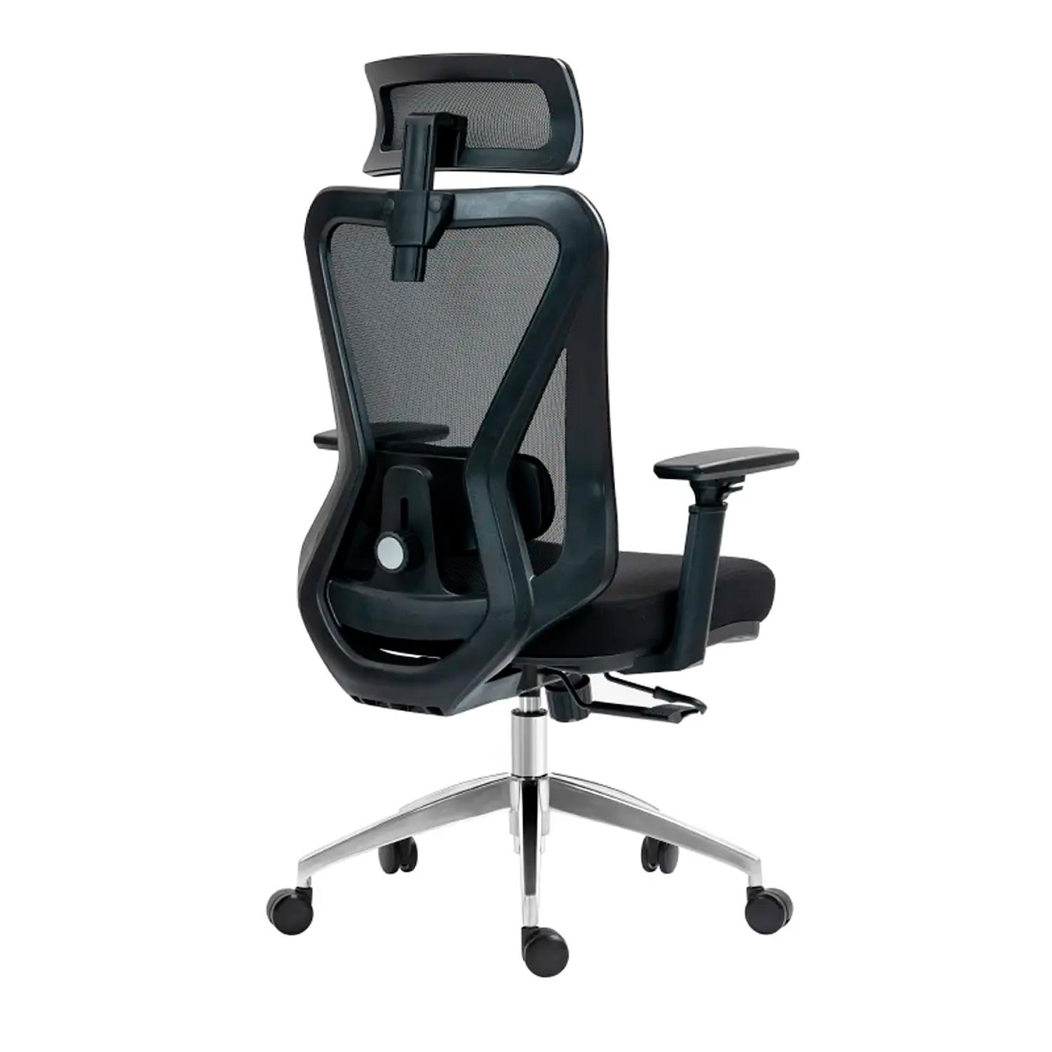 SILLA ERGONÓMICA SMART SLIDER NEGRO OFIDEAS - 4
