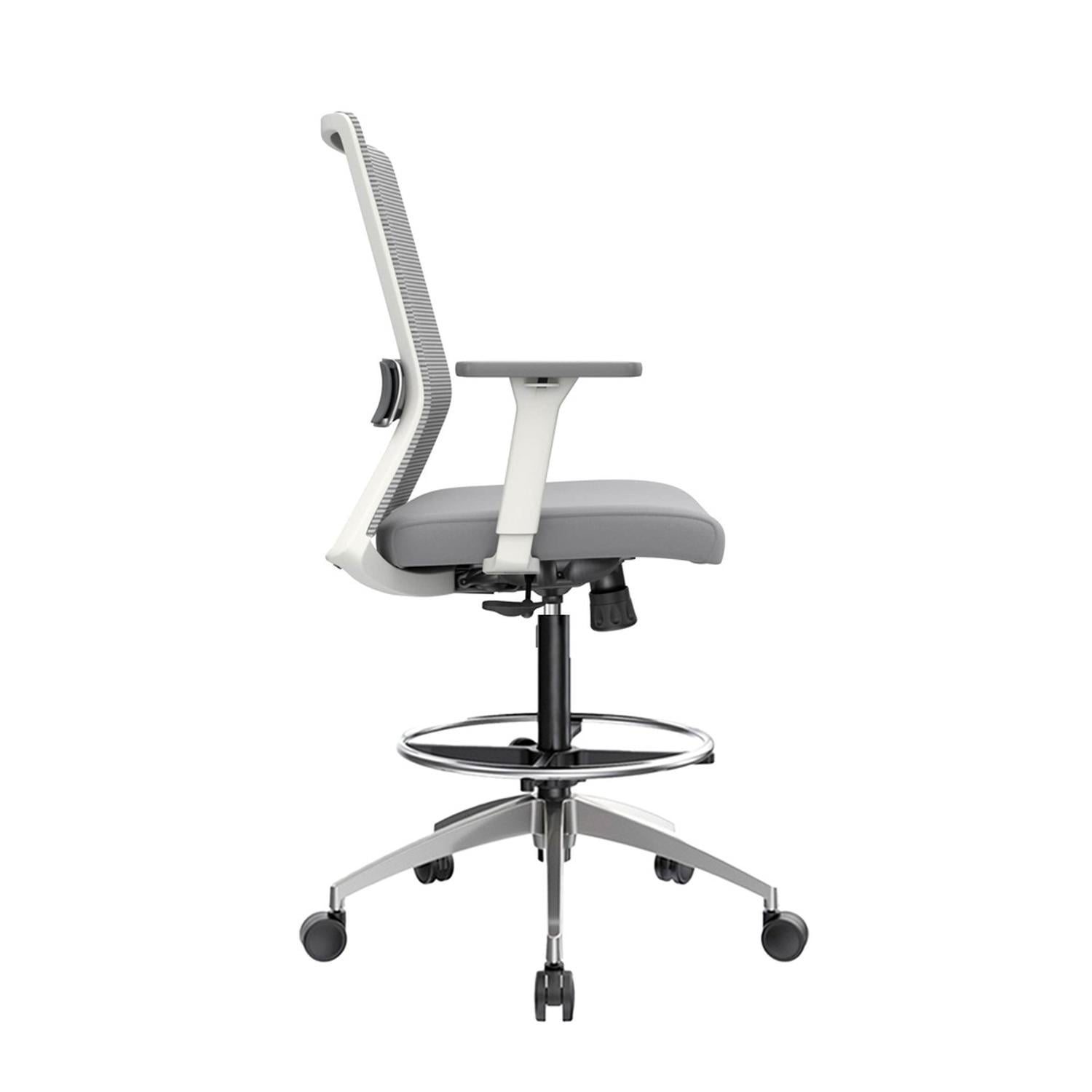 SILLA CAJERO TWIST ERGONÓMICA GRIS BA AC OFIDEAS - 3